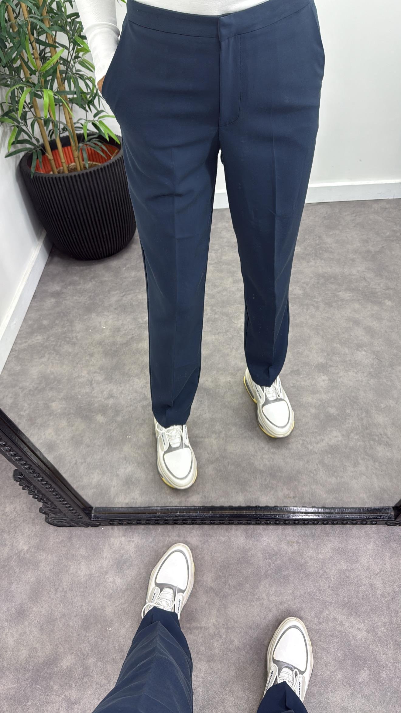 Lacivert Slimfit Takım Elbise