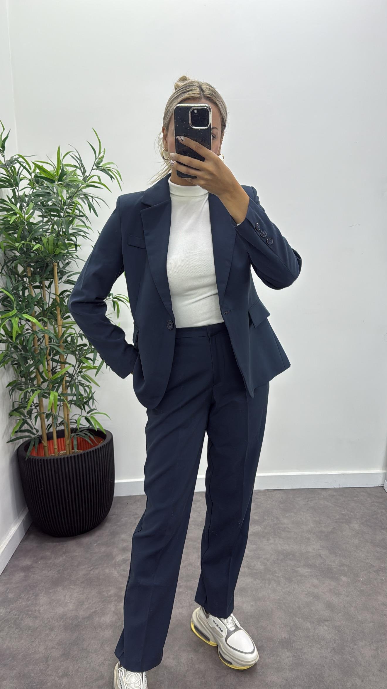 Lacivert Slimfit Takım Elbise