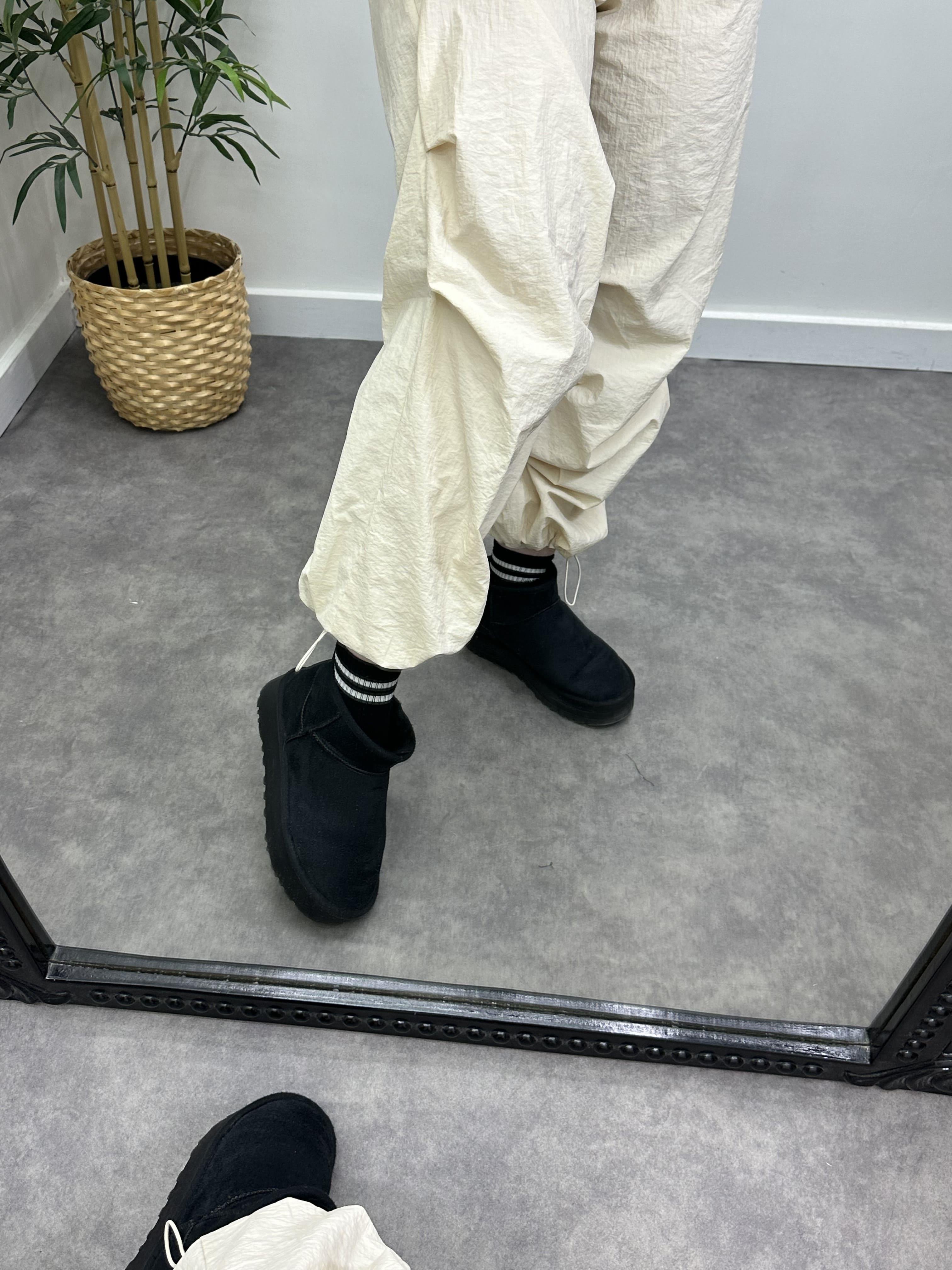 Lastikli Joger Paraşüt Pantolon