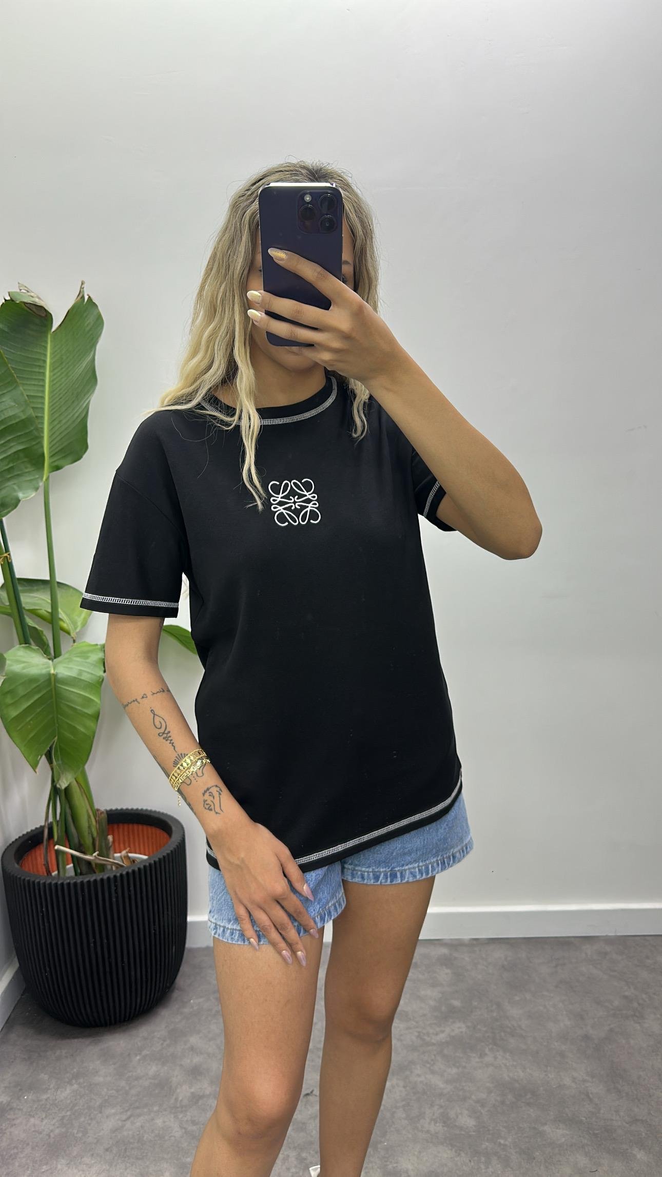 Loewe Nakışlı T-Shirt