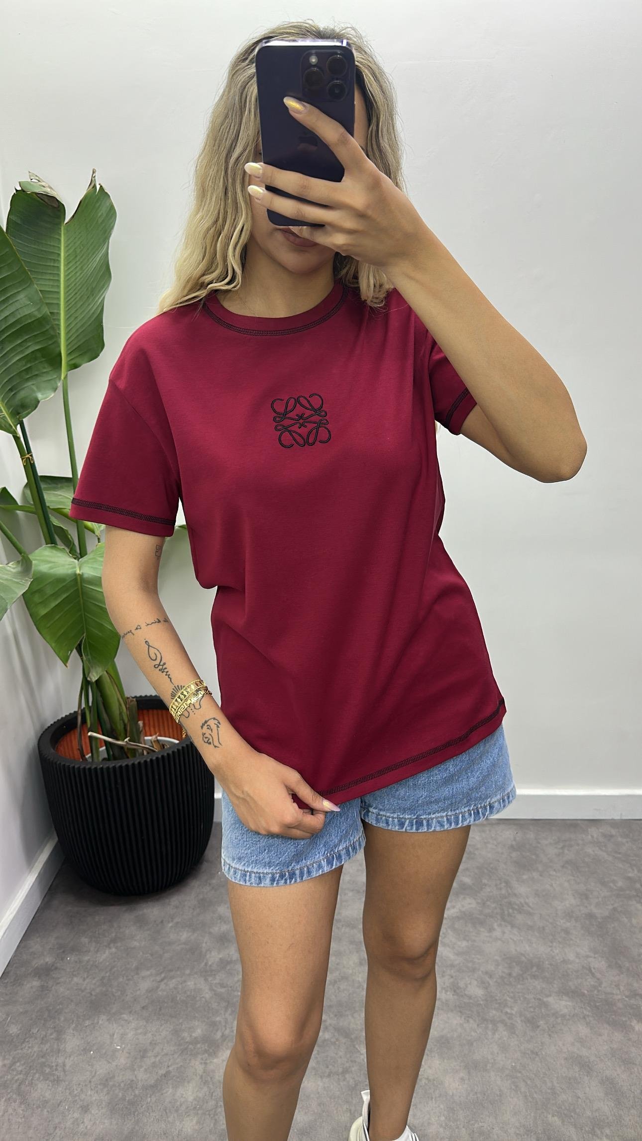 Loewe Nakışlı T-Shirt