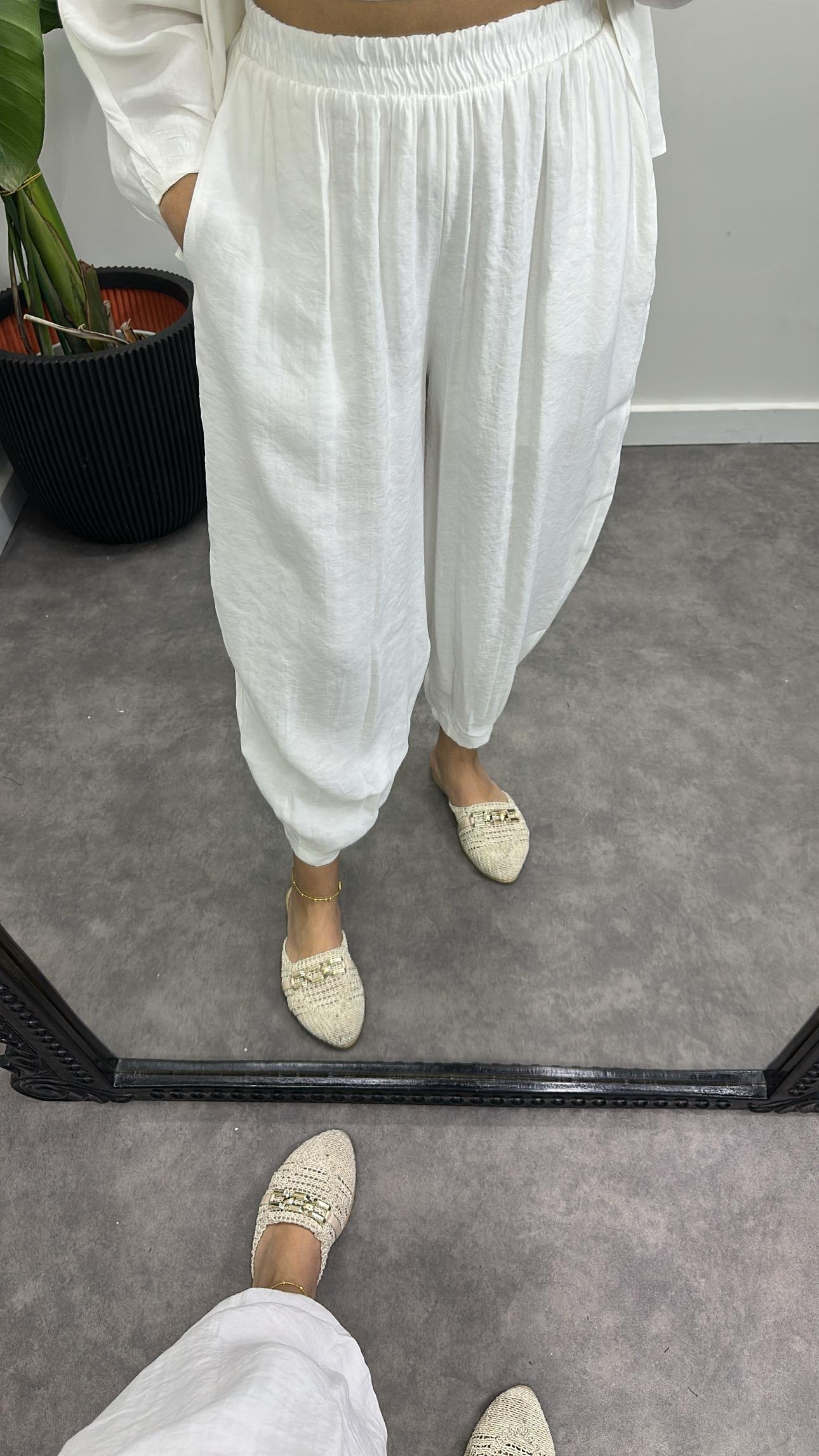 Lüks Tensel Gömlek Pantolon Takım