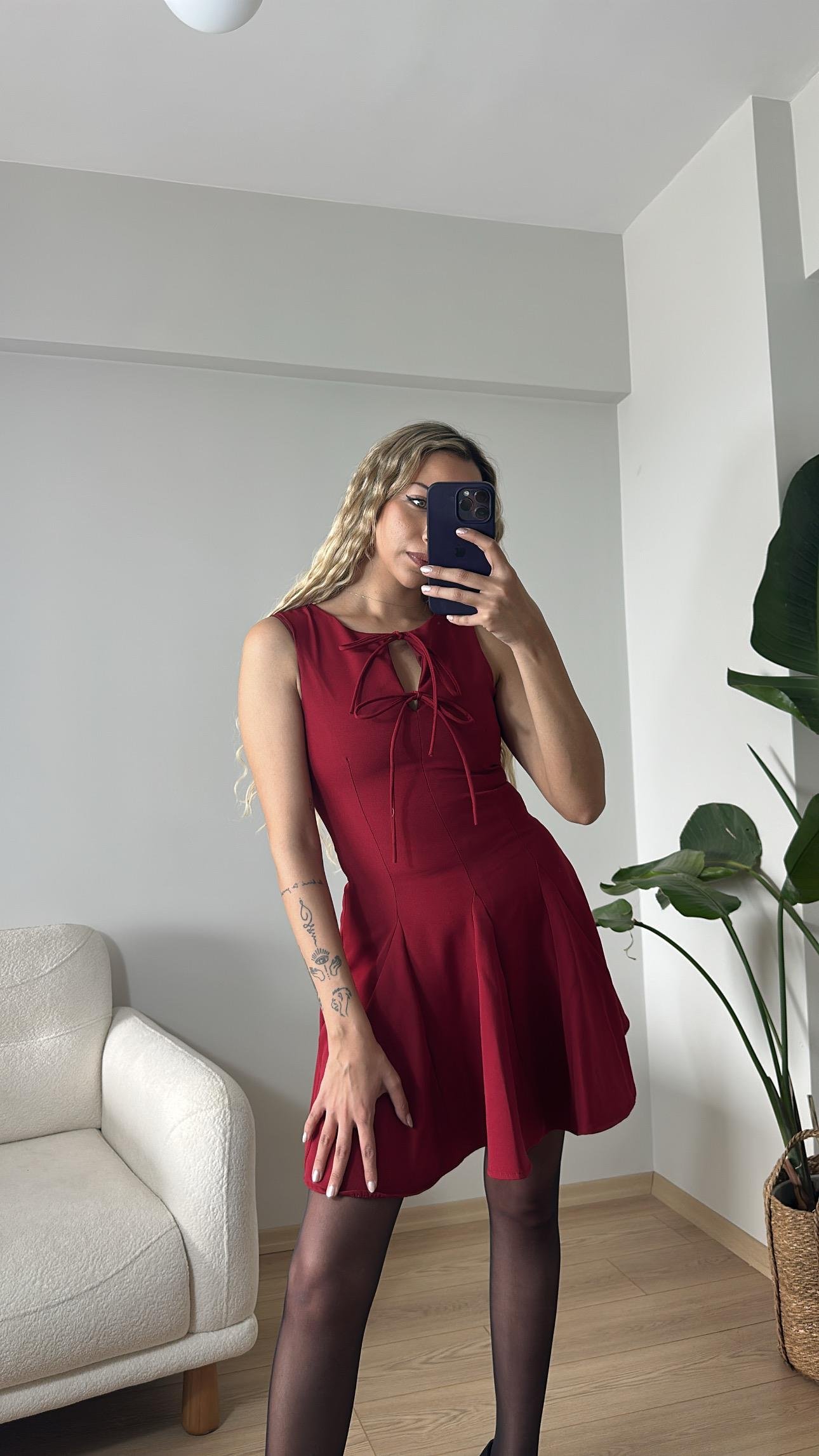 Marka Model Bağlama Detay Elbise