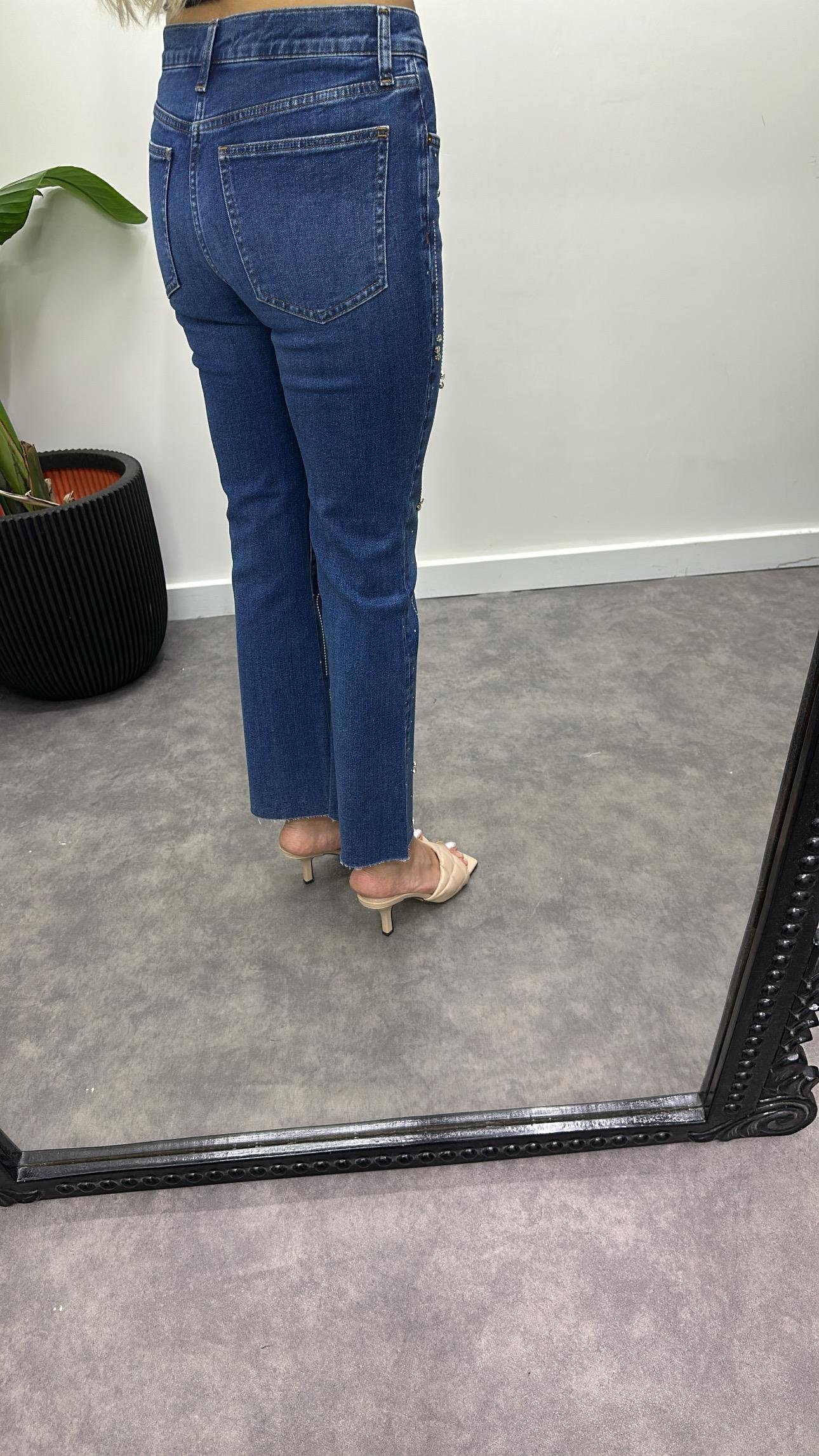 Marka Model Taşlı Jean