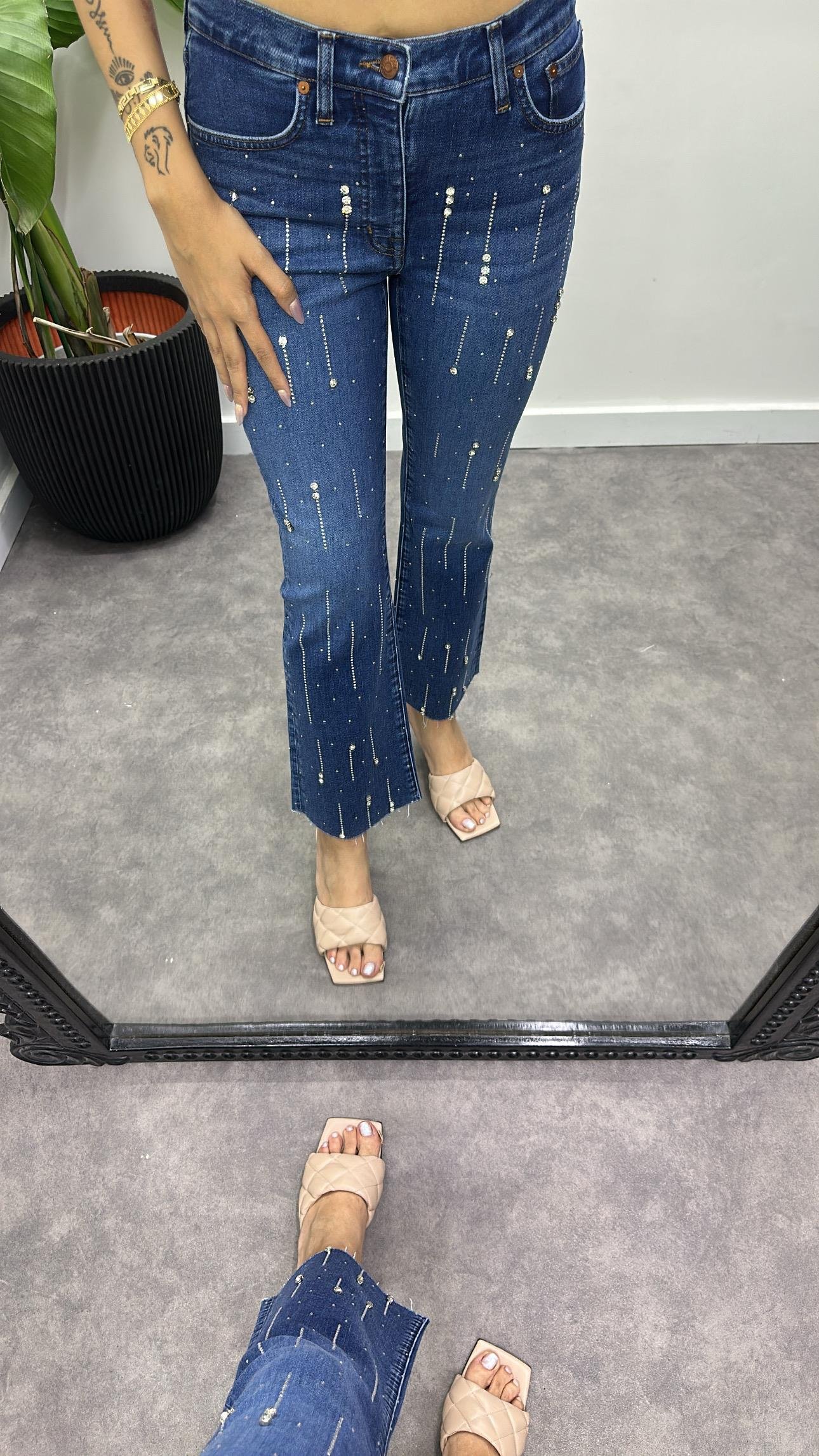 Marka Model Taşlı Jean