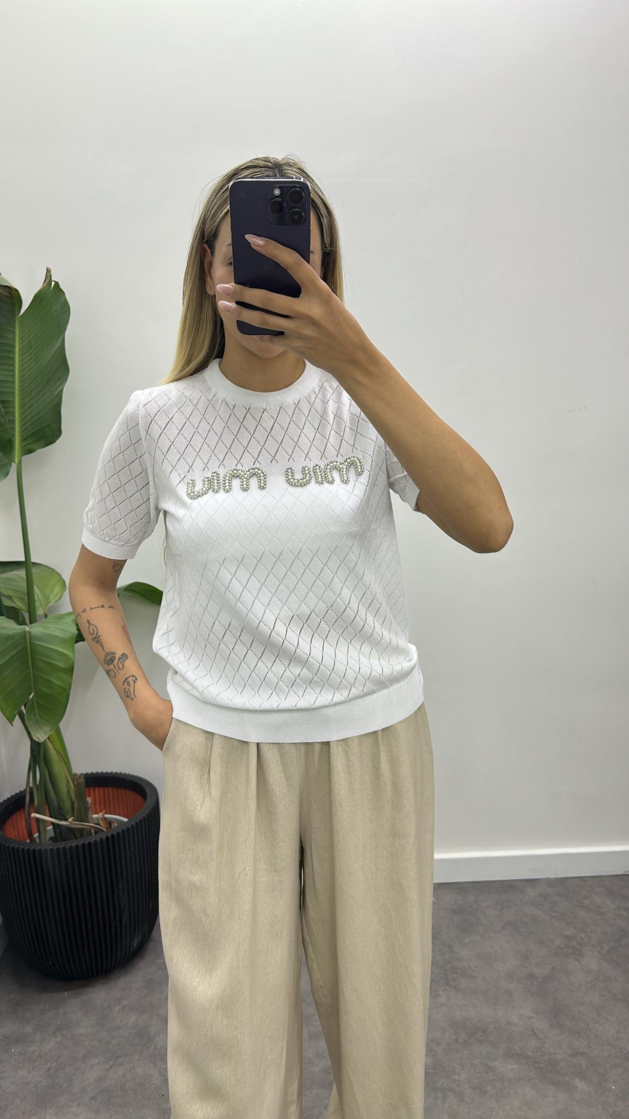 MiuMiu Merserize Triko Bluz