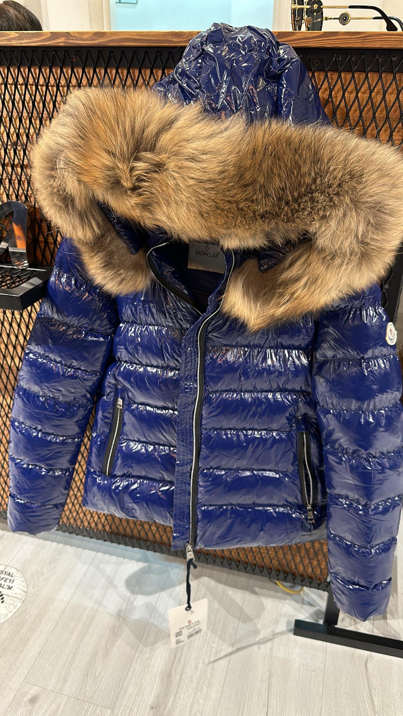 Mon*ler Model Kürklü Mont