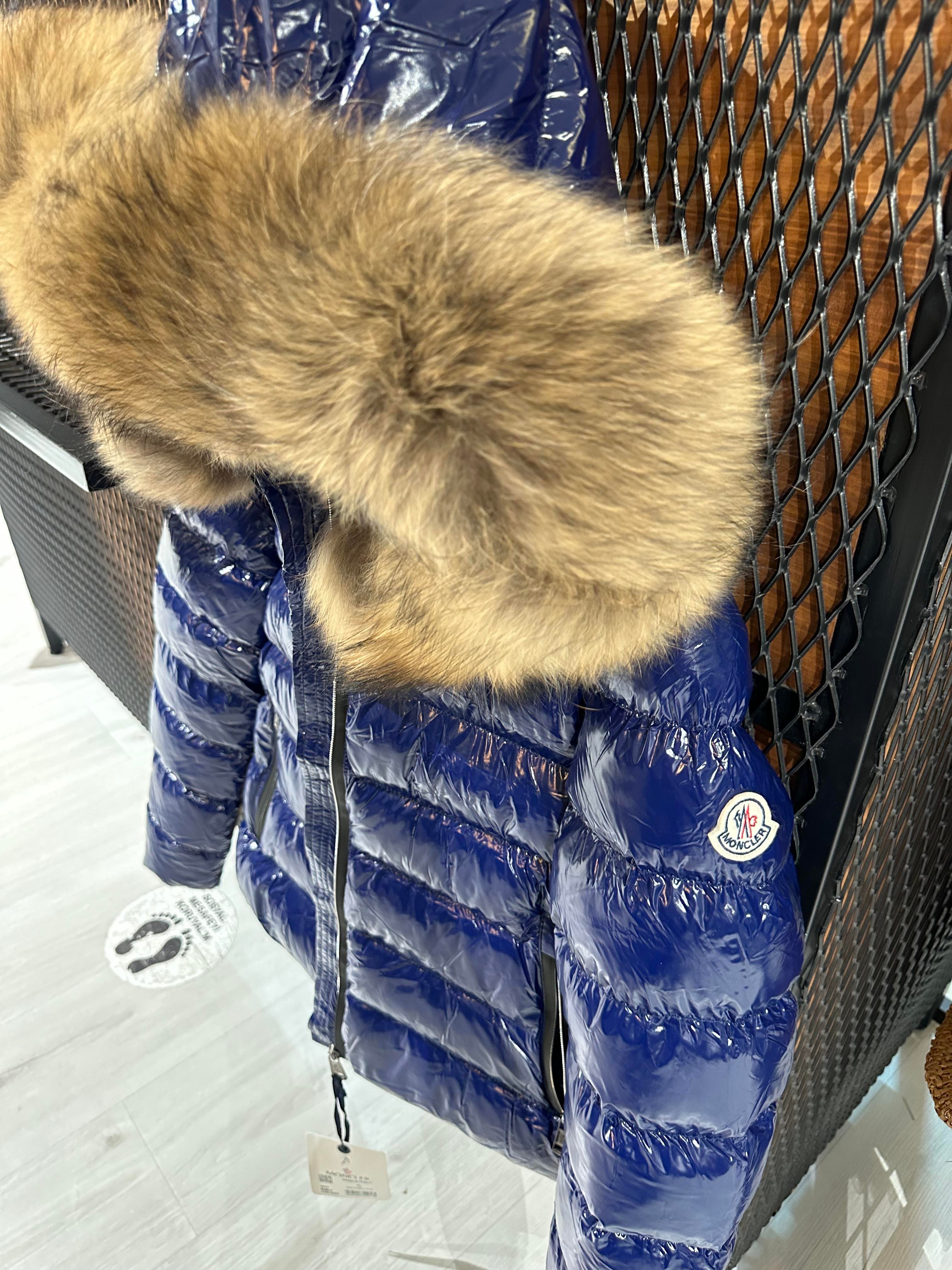 Mon*ler Model Kürklü Mont