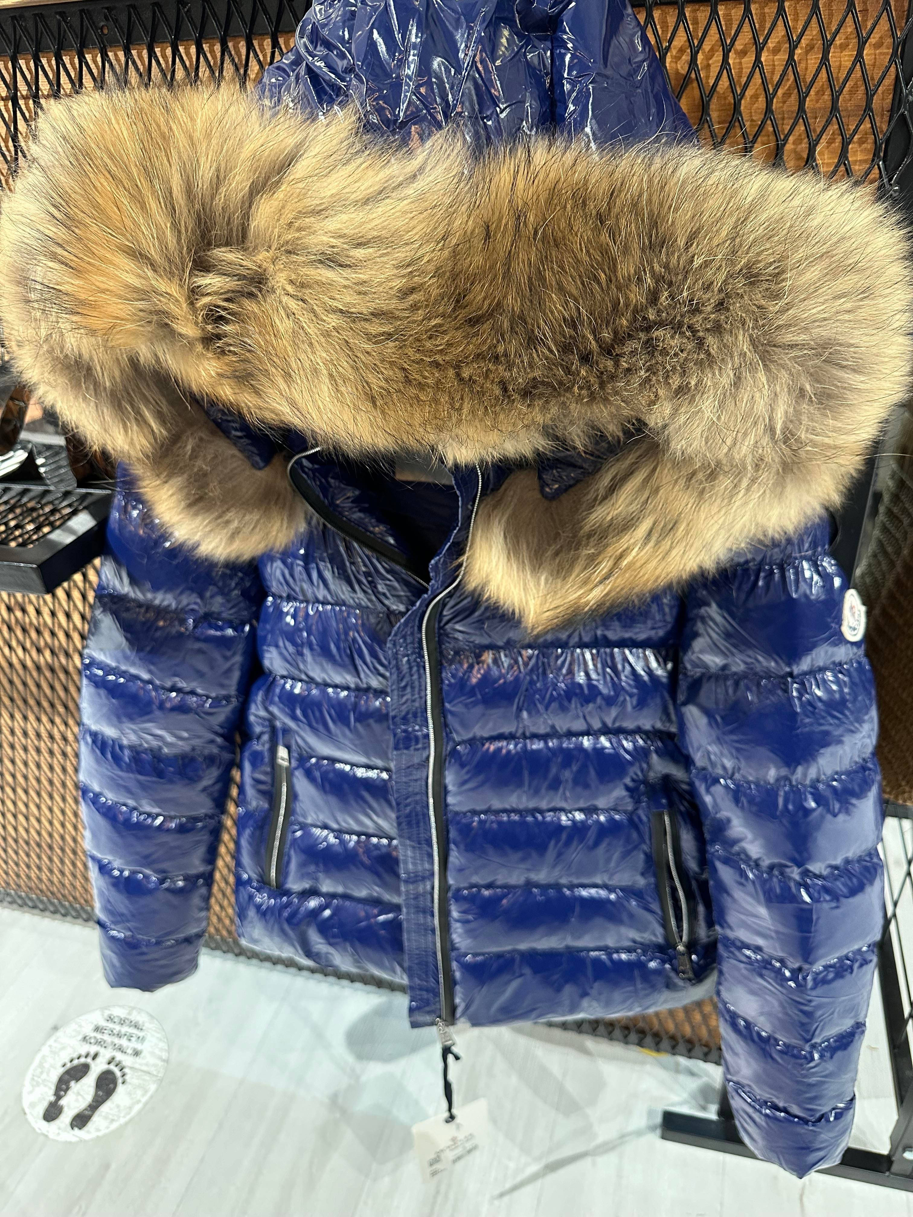 Mon*ler Model Kürklü Mont
