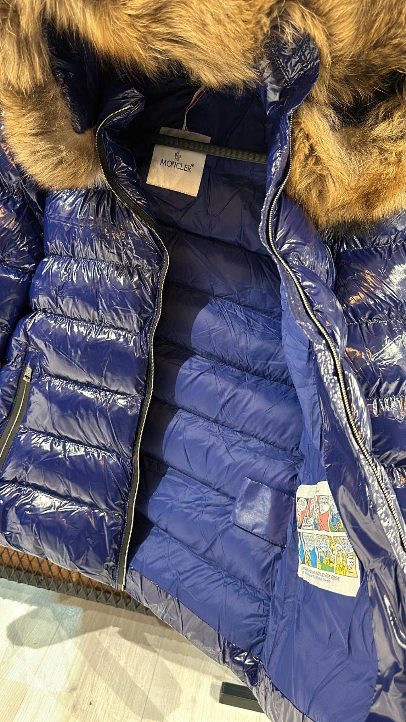 Mon*ler Model Kürklü Mont
