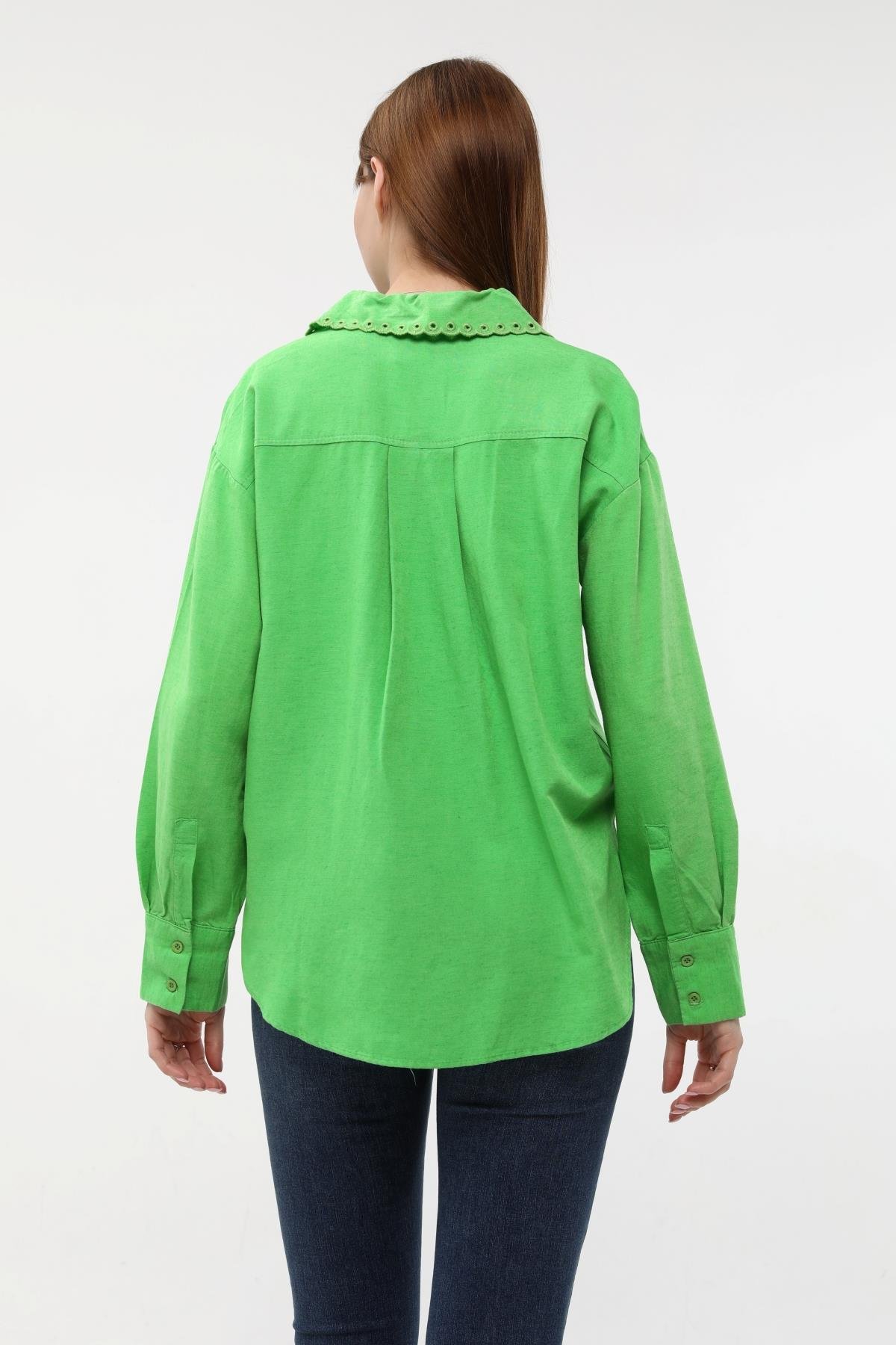 ÖNÜ NAKIŞLI GÖMLEK