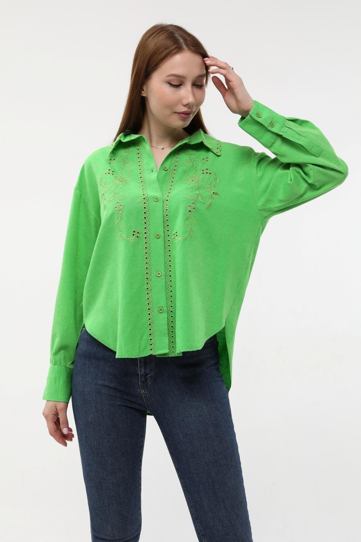 ÖNÜ NAKIŞLI GÖMLEK