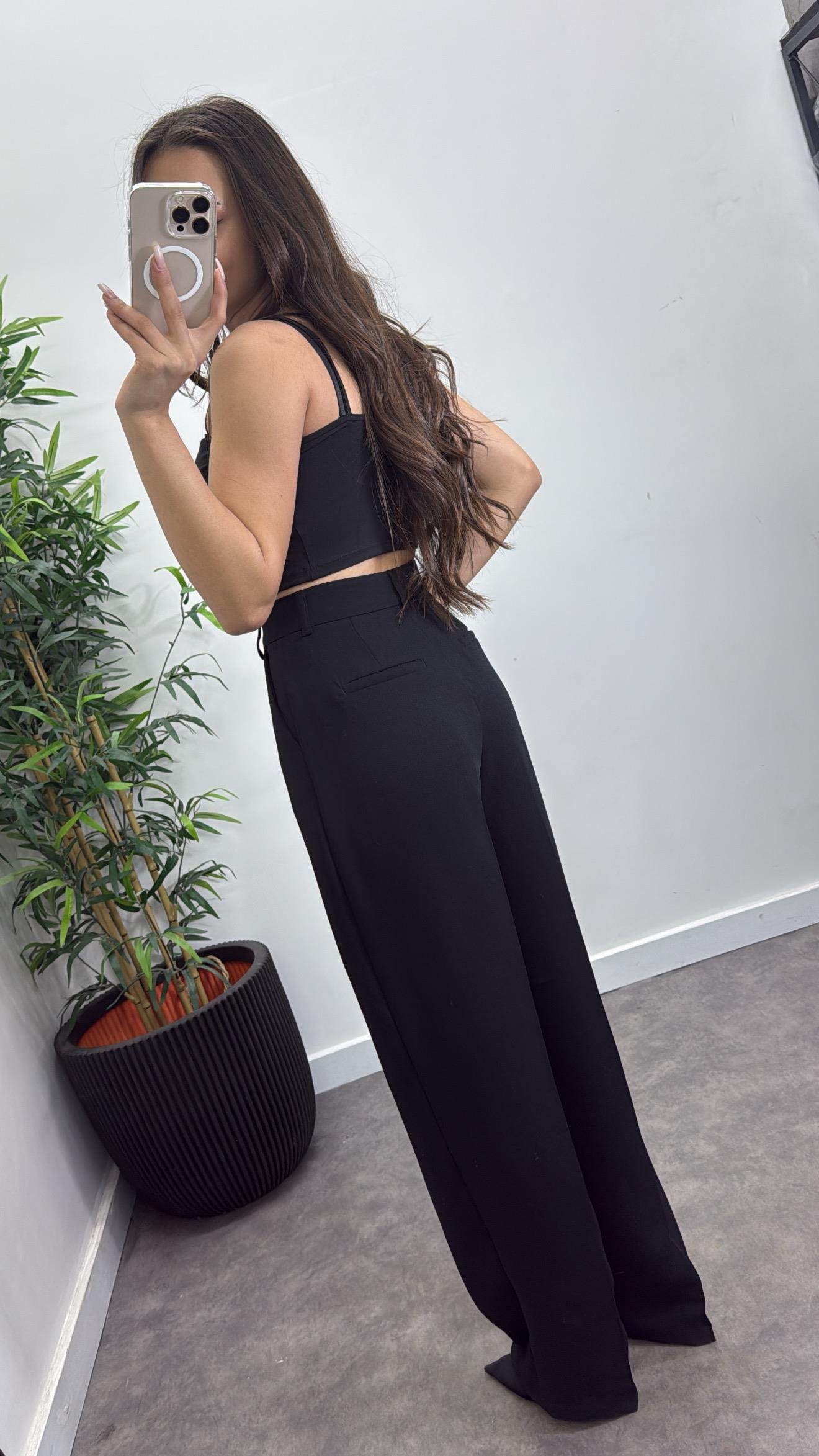 Palazzo Kumaş Pantolon