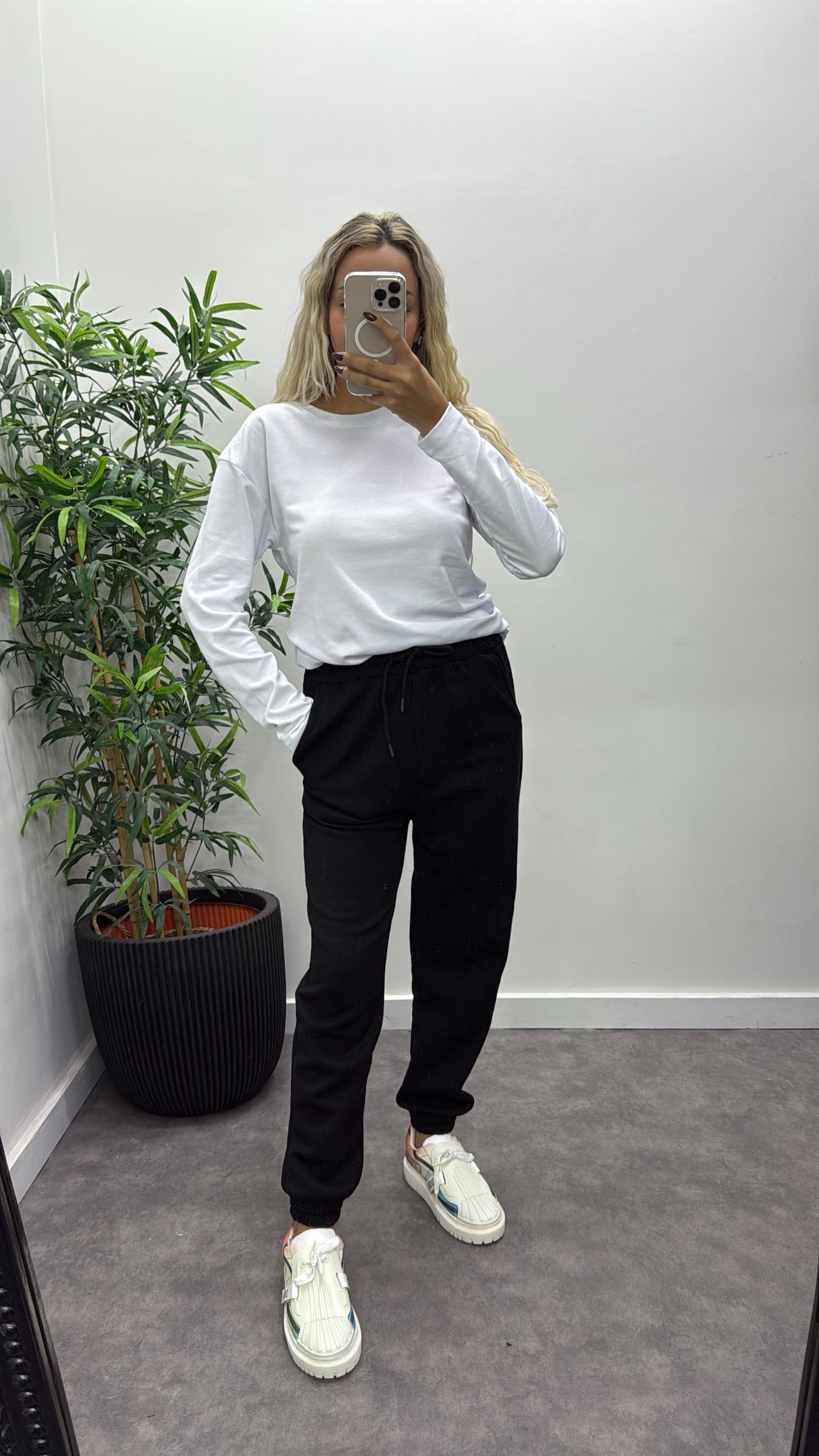 Şardonlu Üç İplik Eşofman