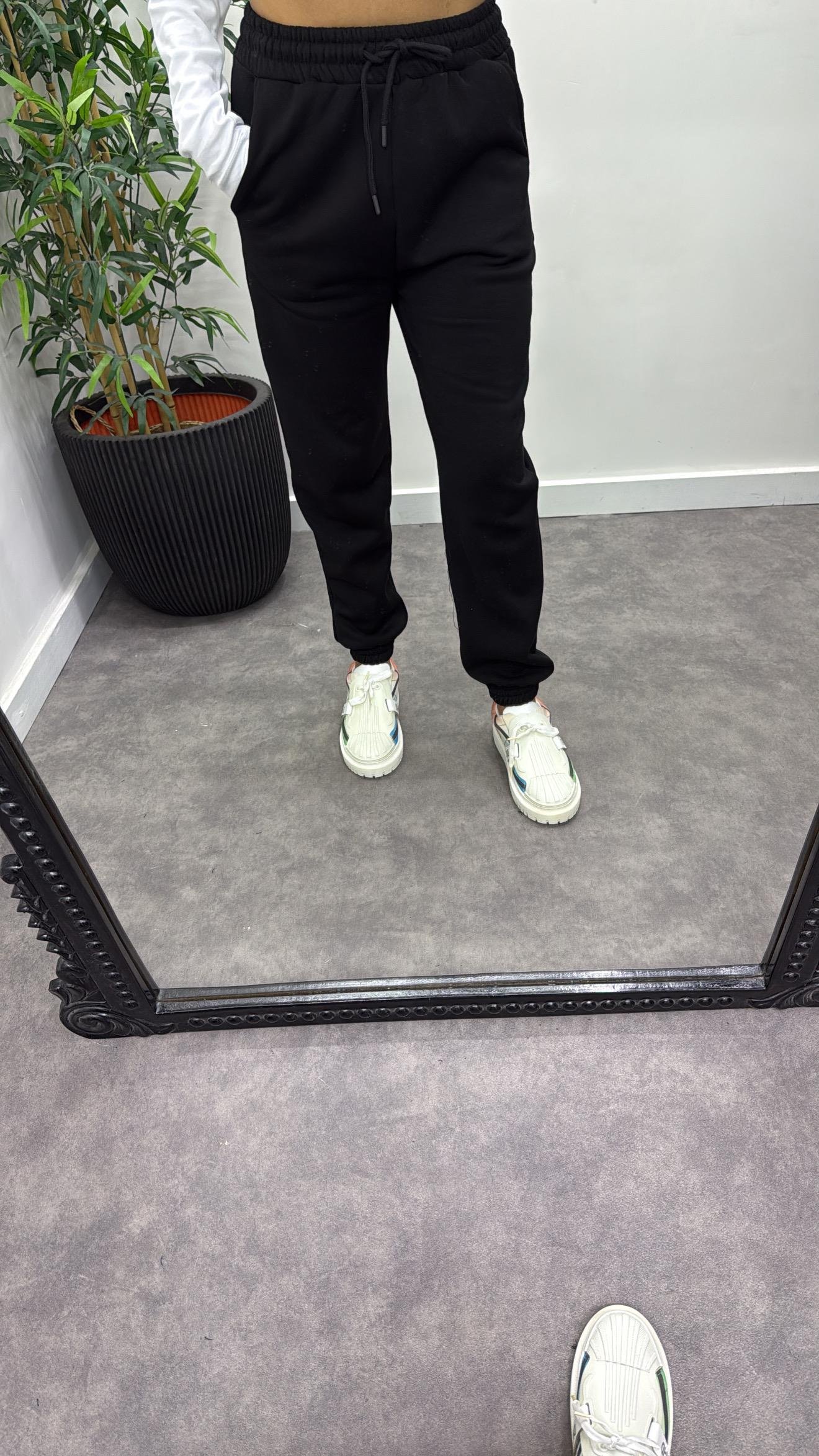 Şardonlu Üç İplik Eşofman