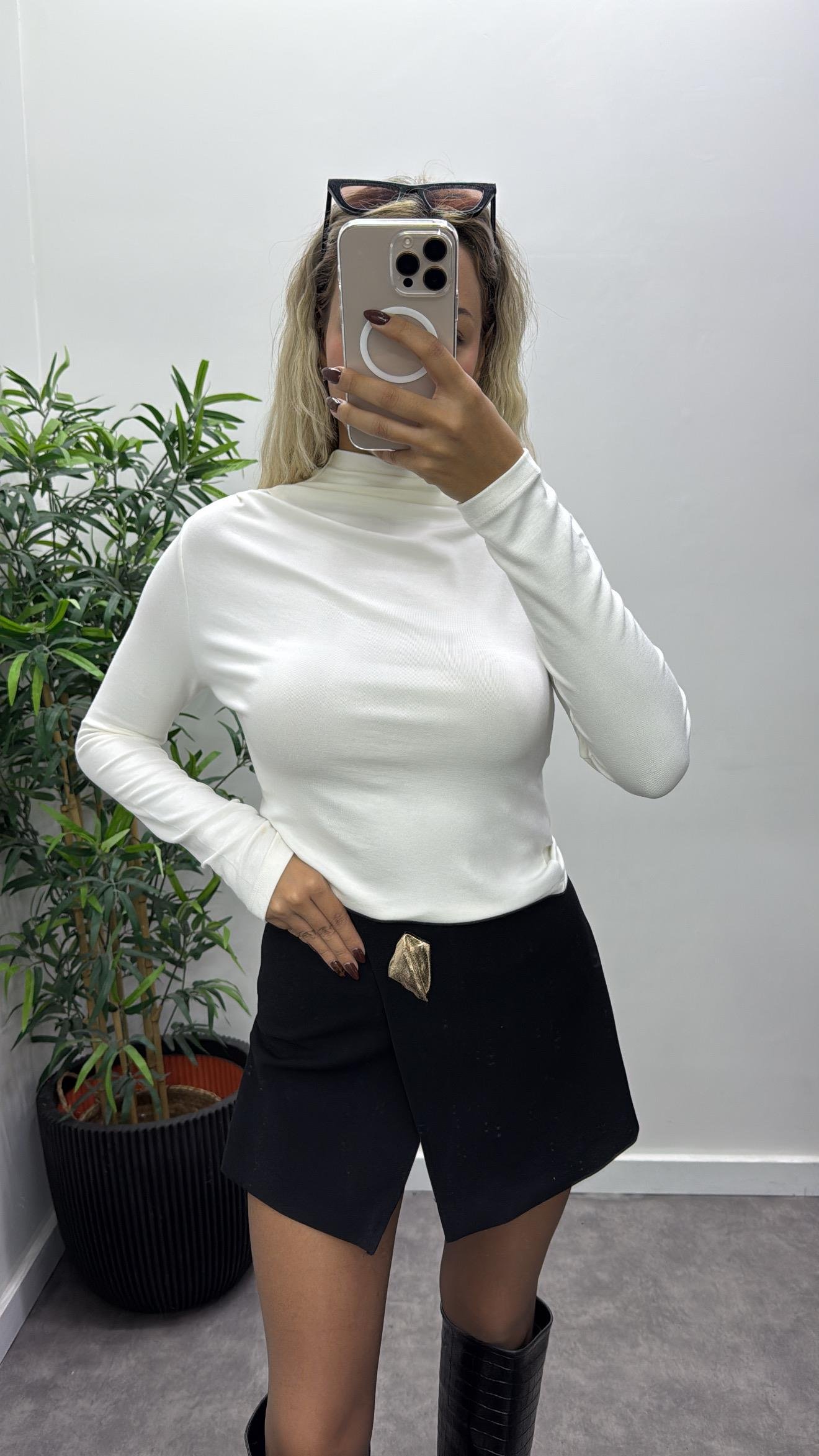 Soft Doku Omuz Pileli Basic Badi