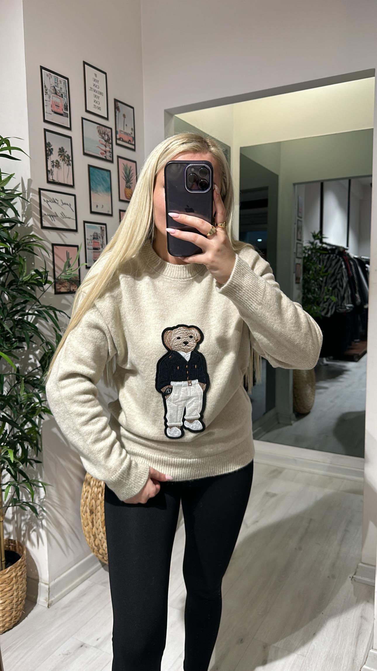 Tedy Bear Lüx Triko Kazak