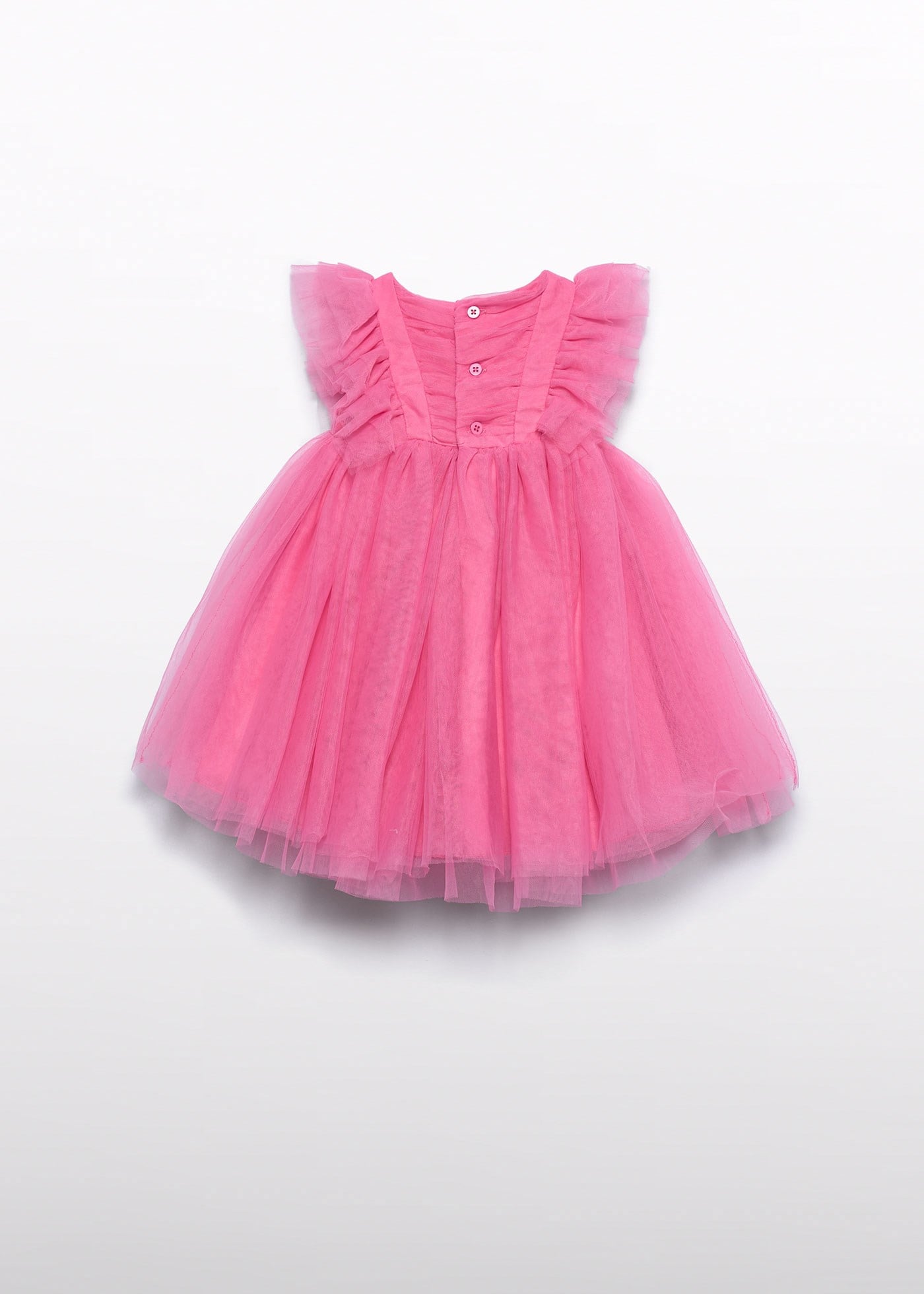 Mayoral Abel Lula Baby Girl Tulle Formal Dress Pink