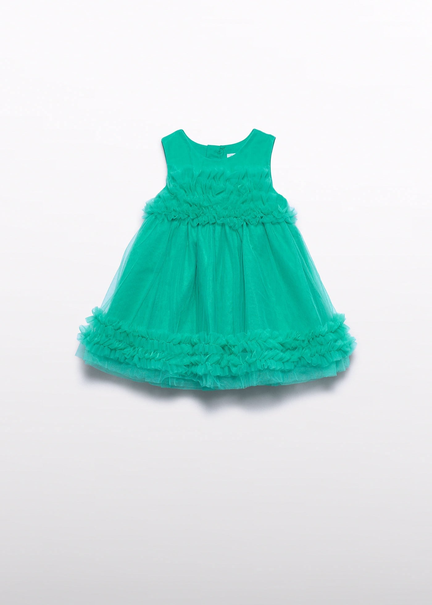 Mayoral Abel Lula Baby Girl Tulle Dress Green