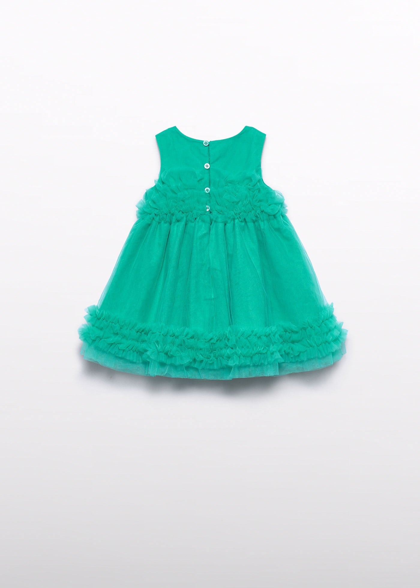 Mayoral Abel Lula Baby Girl Tulle Dress Green
