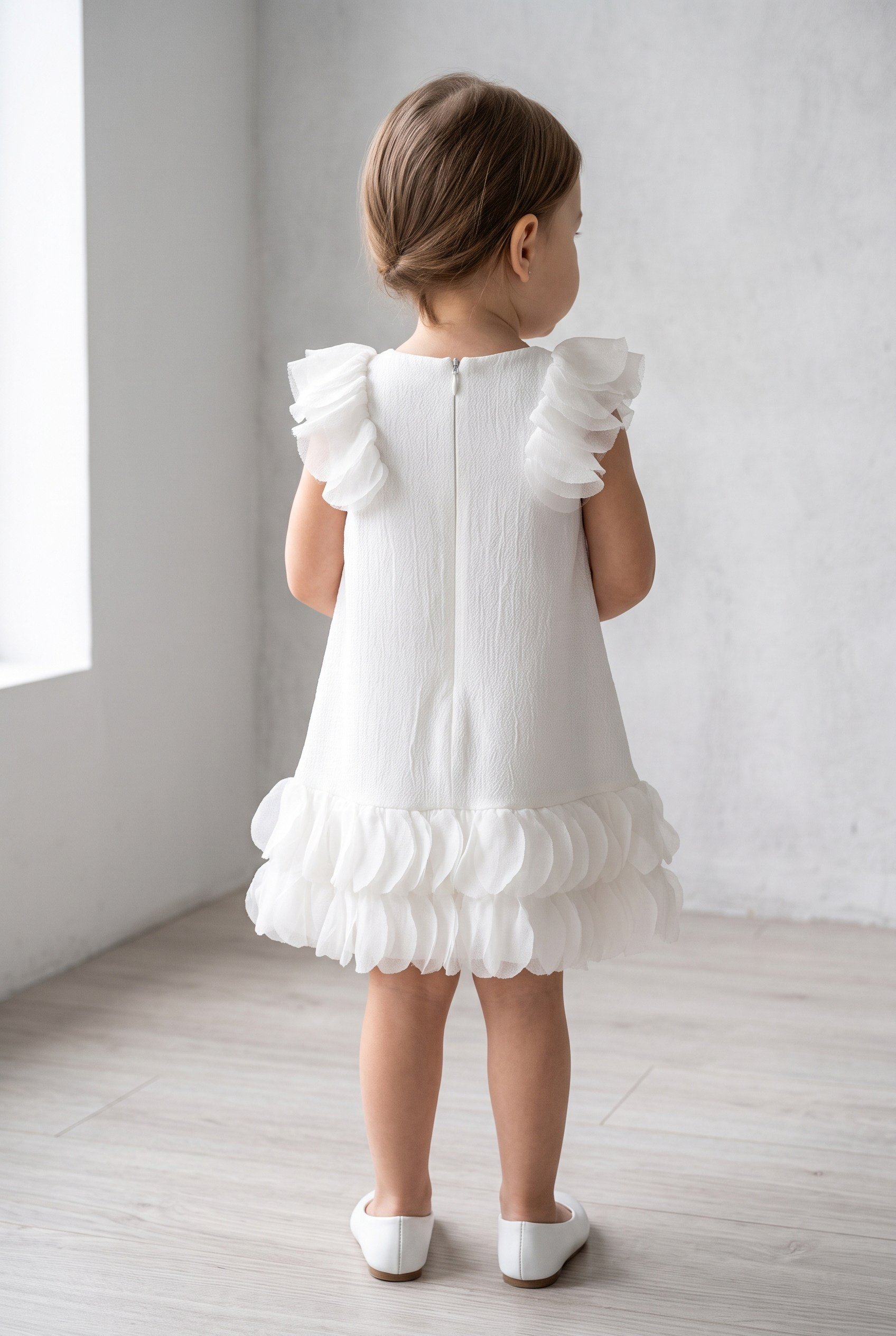 Mayoral Abel Lula Baby Girl Tulle Dress White