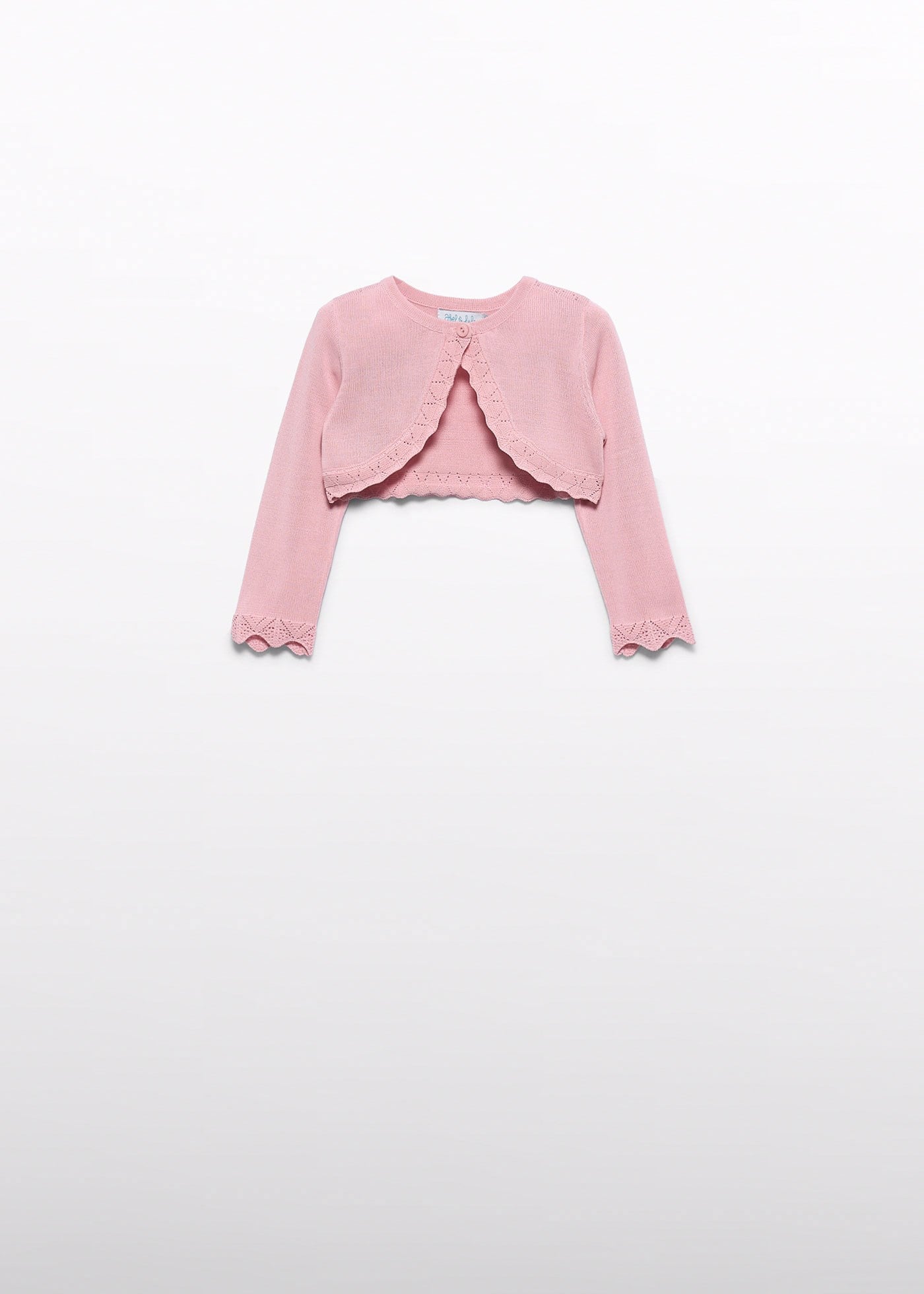 Mayoral Abel Lula Kız Bebek Merserize Bolero Pembe
