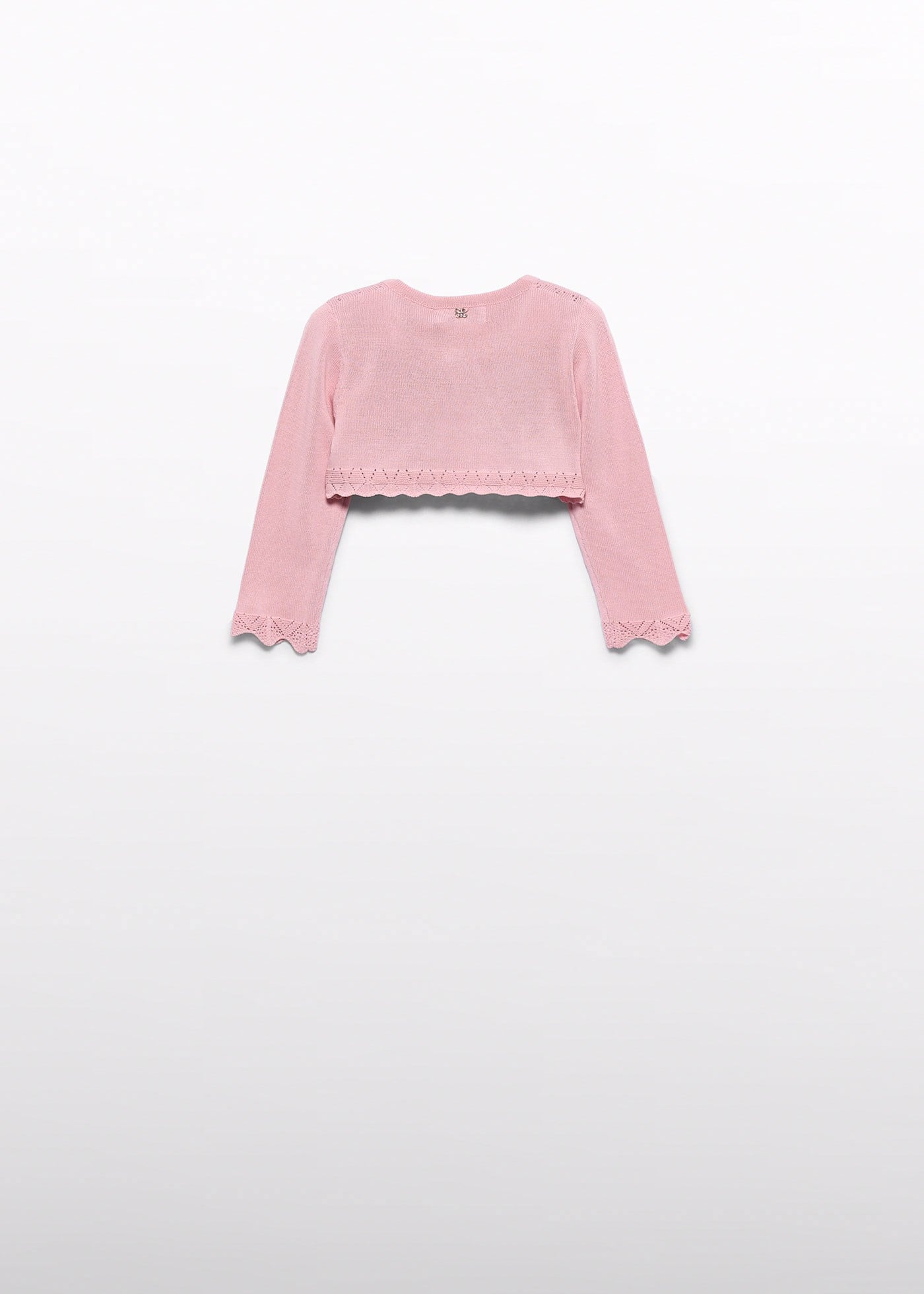 Mayoral Abel Lula Kız Bebek Merserize Bolero Pembe