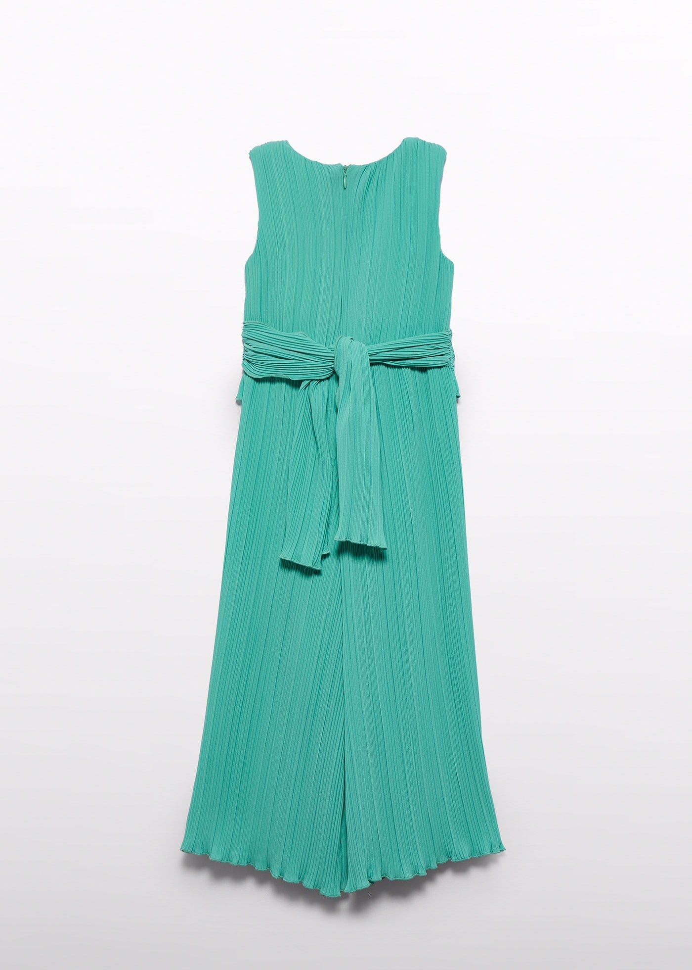 Mayoral Abel Lula Girls' Pleated Jumpsuit Green