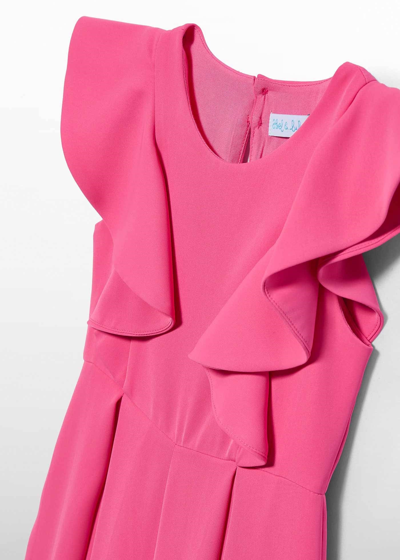Mayoral Abel Lula Girls' Formal Jumpsuit Pink