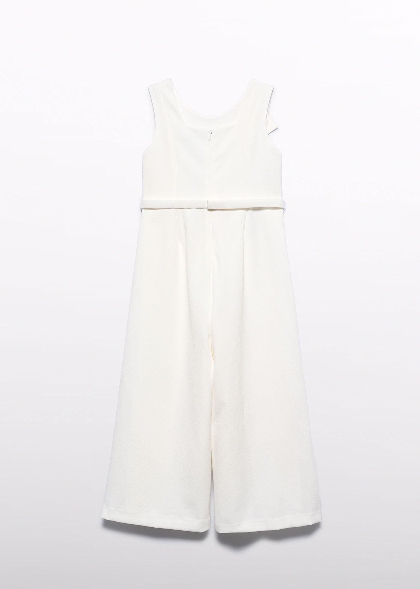 Mayoral Abel Lula Girls' Belted Jumpsuit White