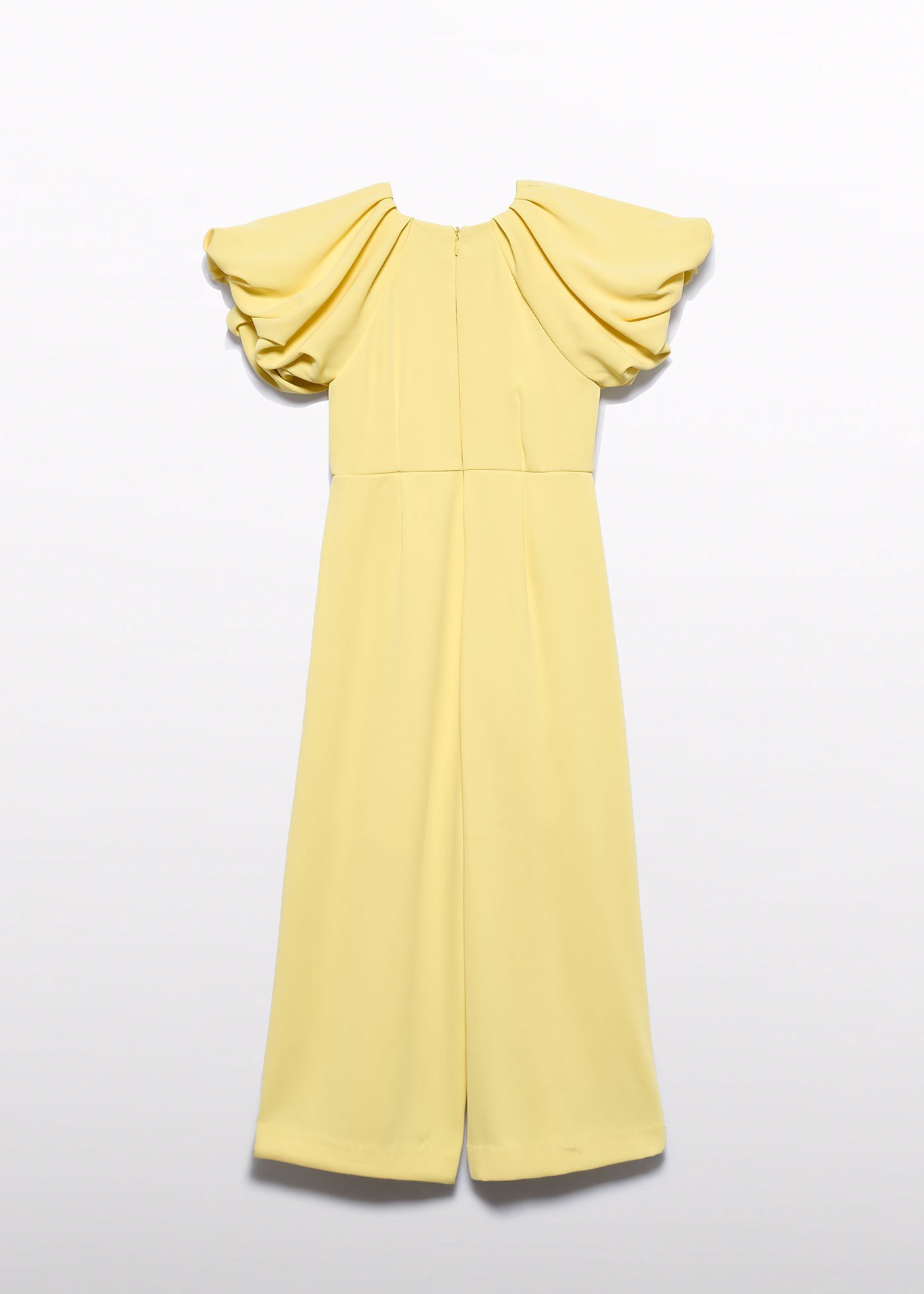 Mayoral Abel Lula Girl's Crepe Long Formal Jumpsuit Yellow