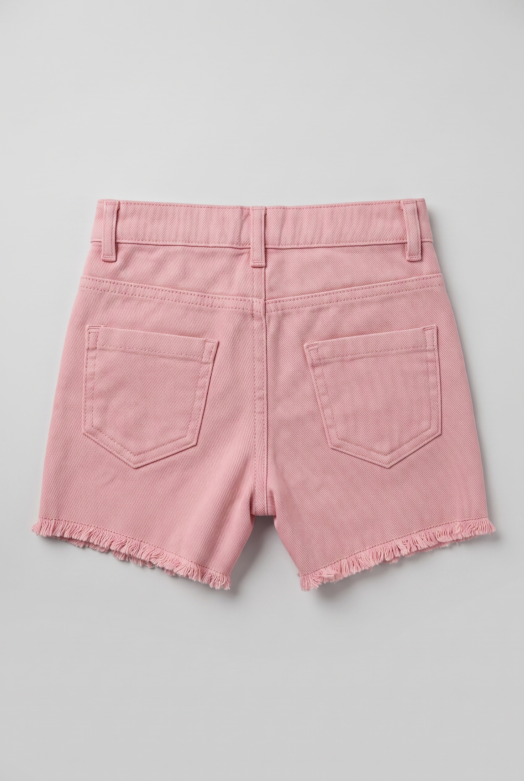 Cichlid Girl's Denim Shorts Pink