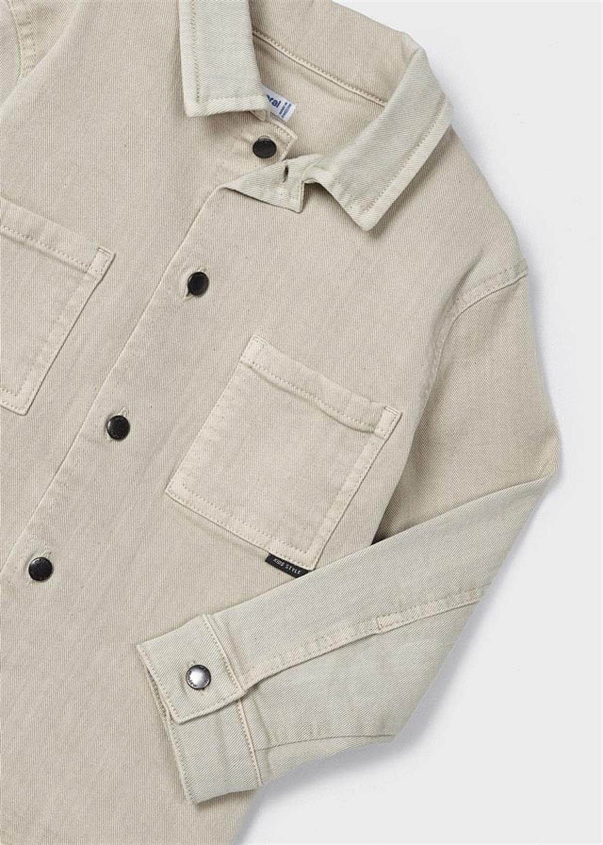 3-9 Yaş Mayoral Erkek Çocuk Gabardin Gömlek