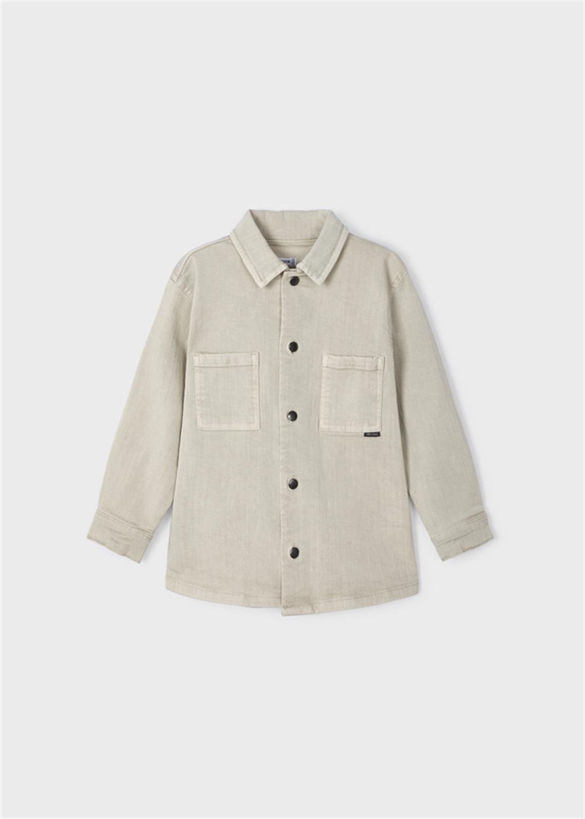 3-9 Yaş Mayoral Erkek Çocuk Gabardin Gömlek