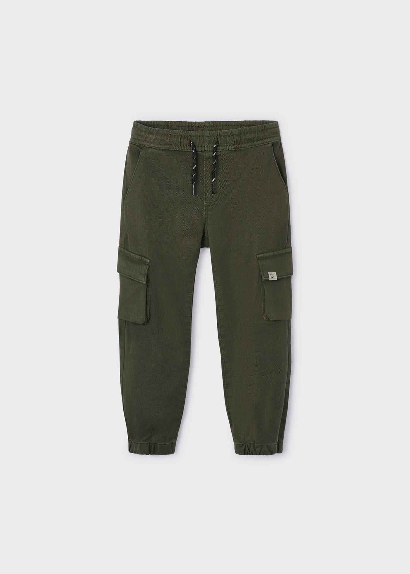 3-9 Yaş Mayoral Erkek Çocuk Kargo Cepli Jogger Pantolon