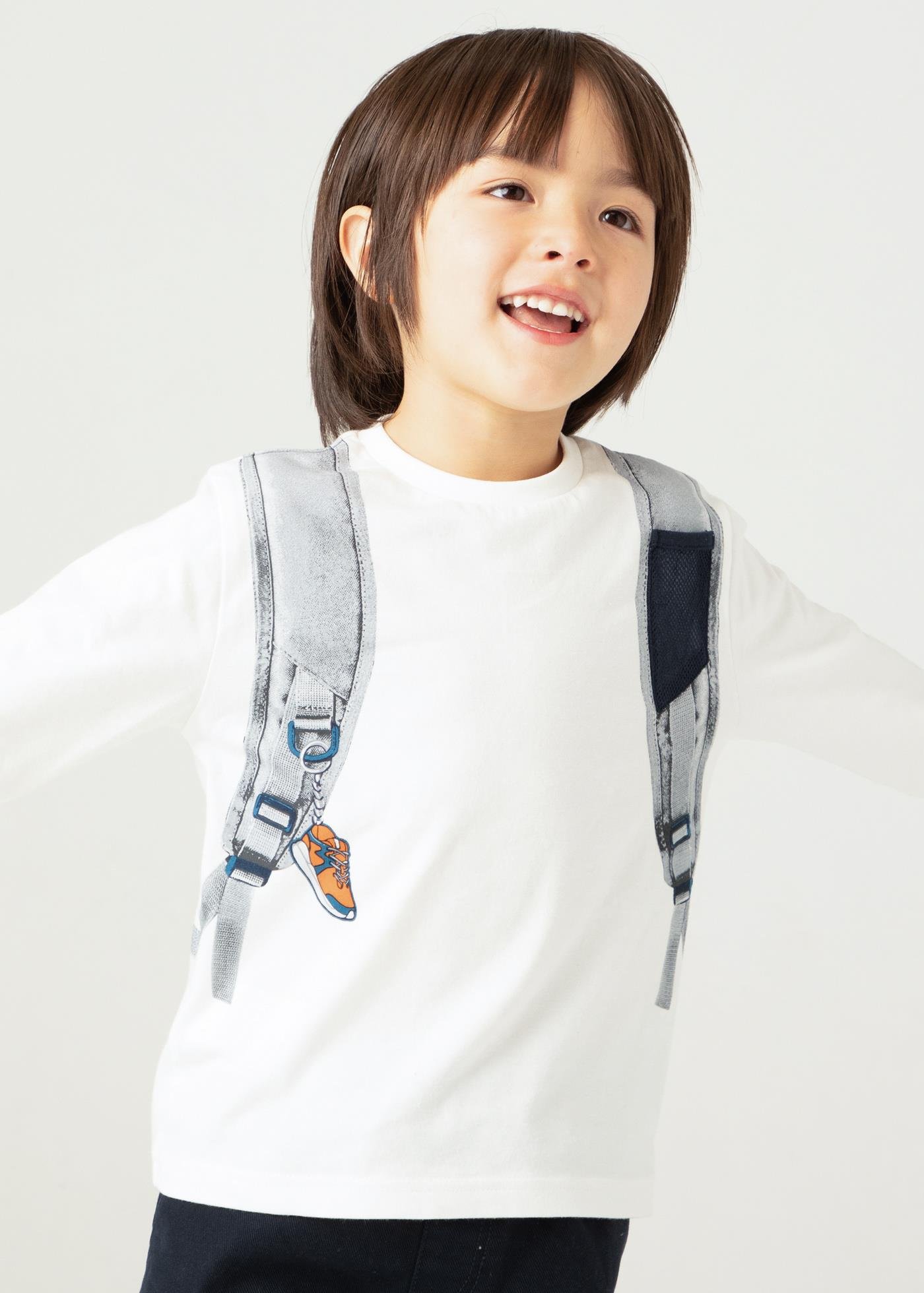 3-9 Yaş Mayoral Erkek Çocuk Sırt Baskılı Sweatshirt