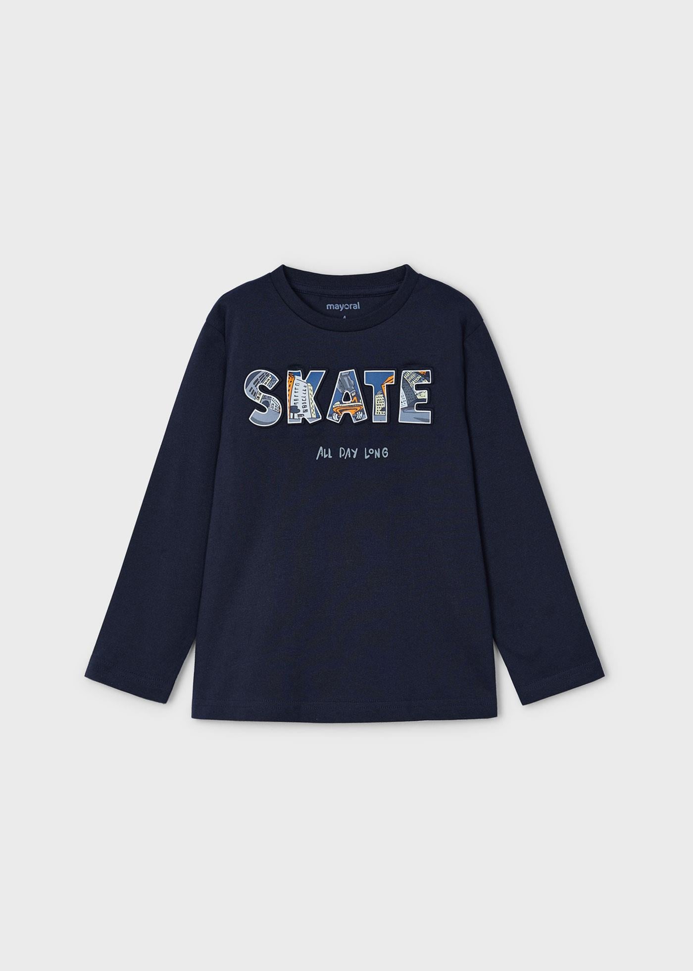3-9 Yaş Mayoral Erkek Çocuk Baskılı Sweatshirt