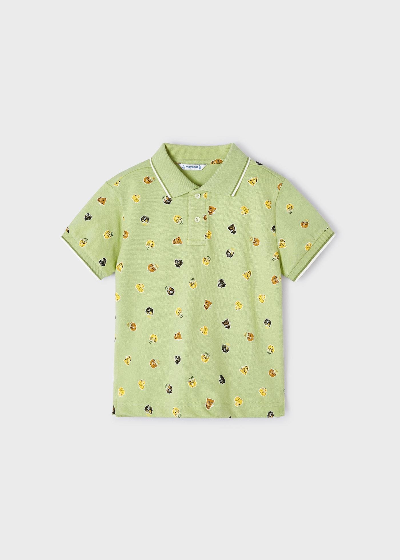 3-9 Yaş Mayoral Erkek Çocuk Yakalı Tshirt
