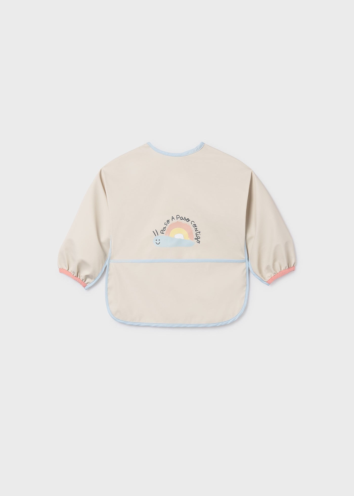 Mayoral Baby Bib, Beige