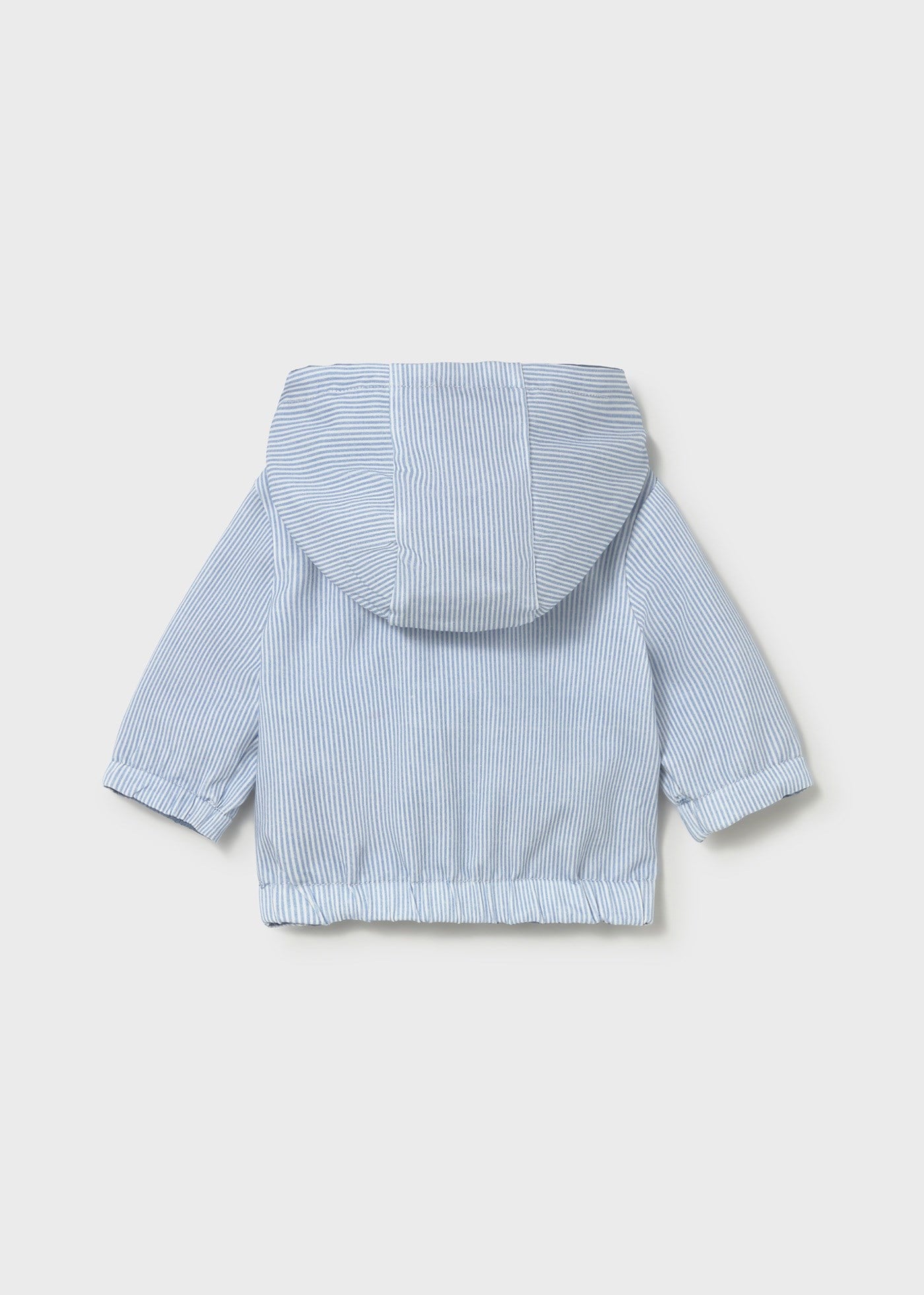 Mayoral Newborn Baby Boy Reversible Raincoat Blue