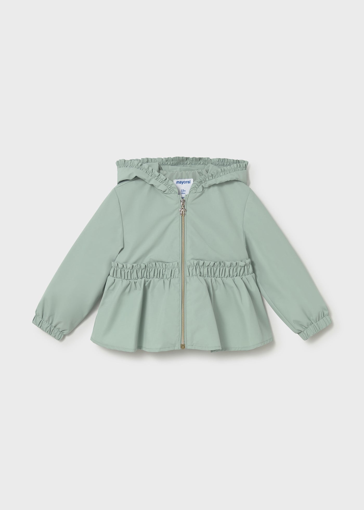 Mayoral Baby Girl Spring Coat Green
