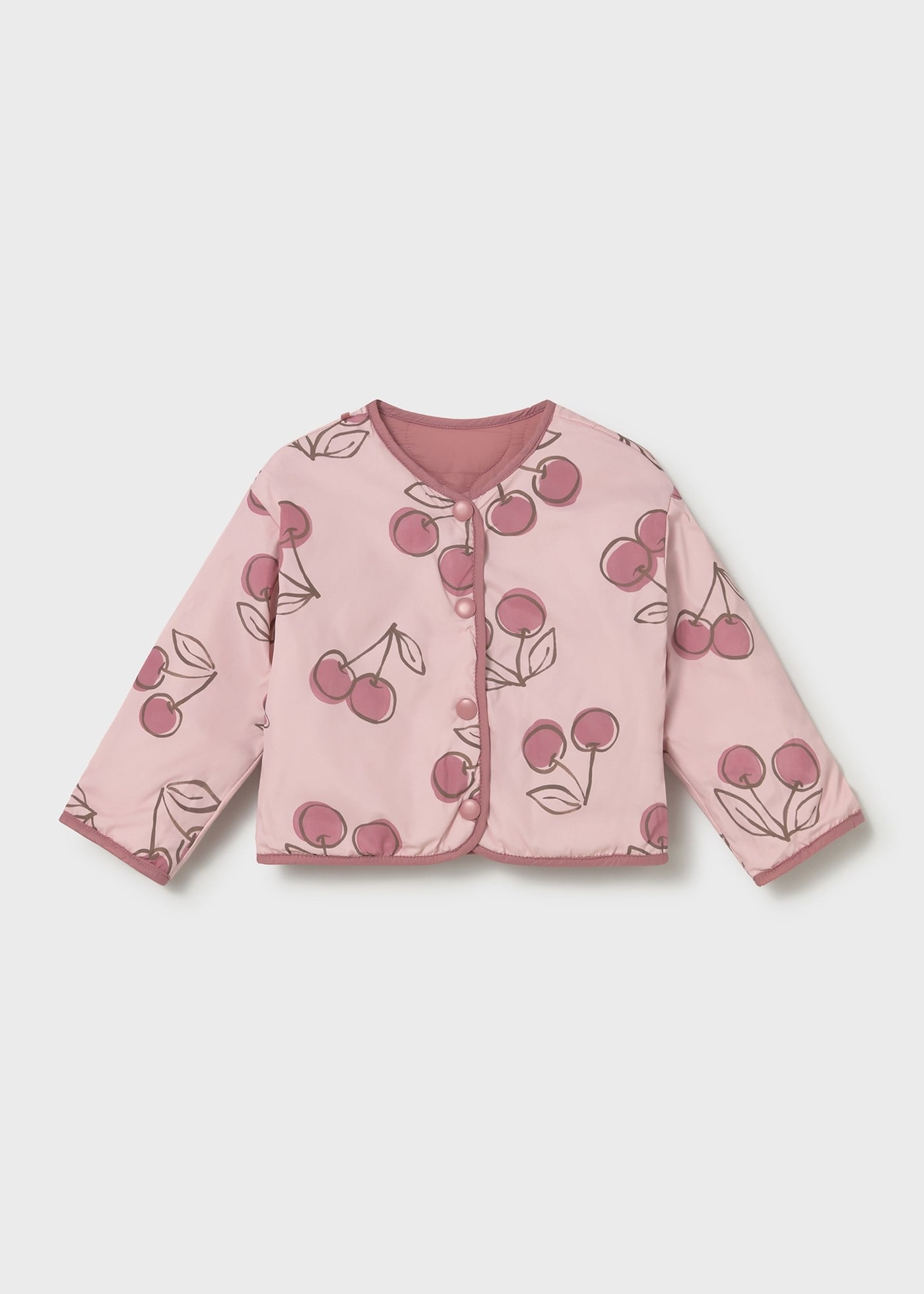 Mayoral Baby Girl Quilted Spring Coat Pink
