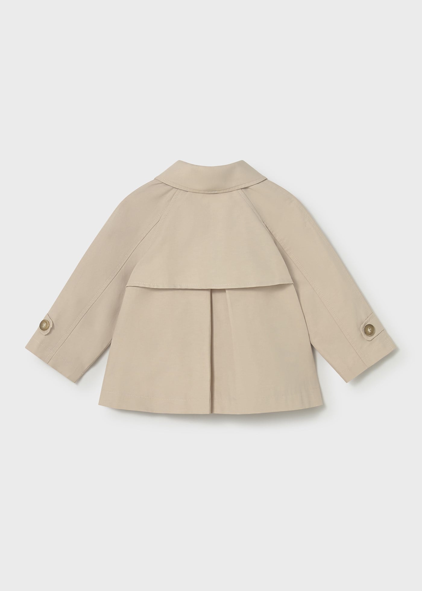 Mayoral Baby Girl Spring Trench Coat Beige
