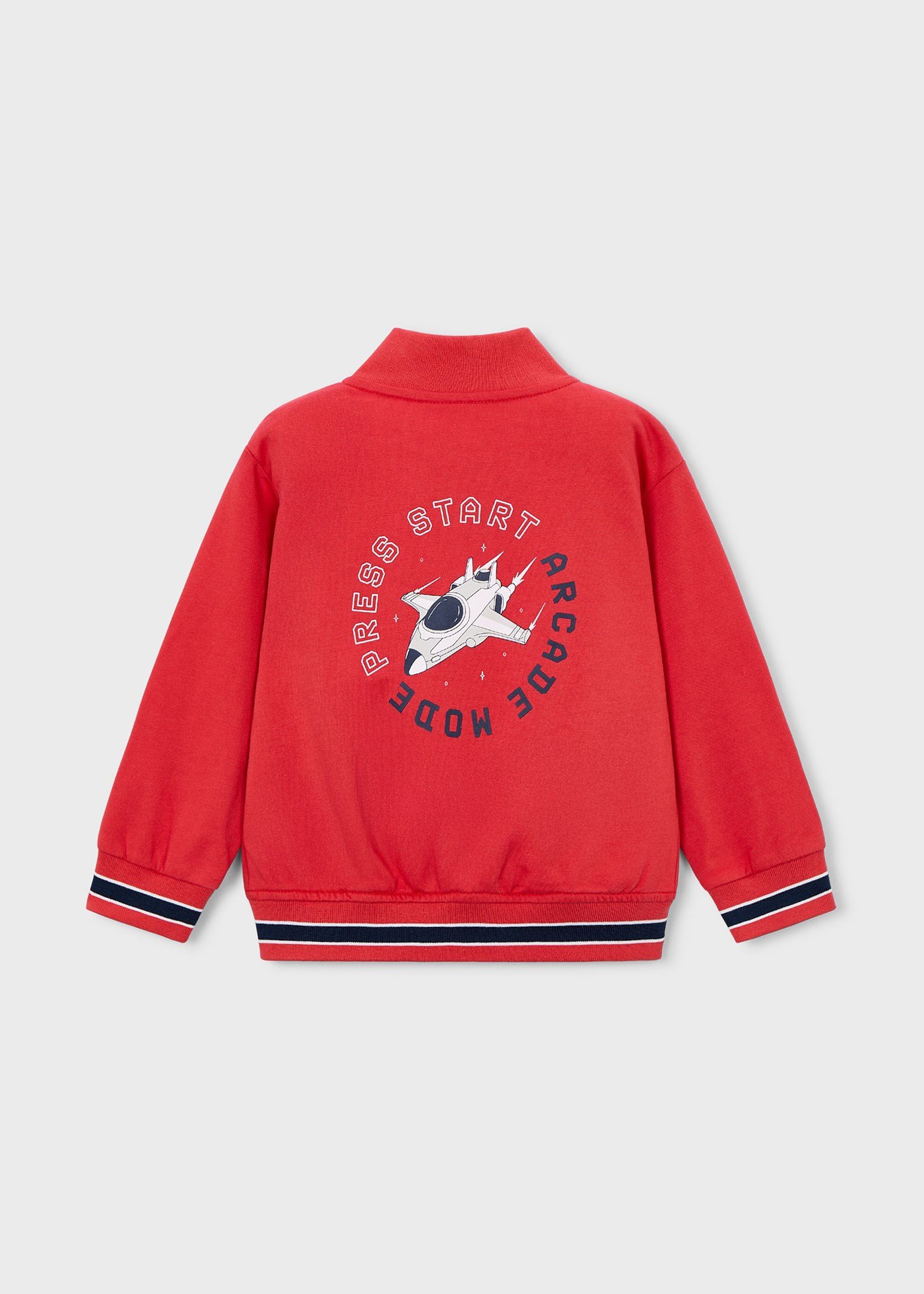Mayoral Boys' College Jacket, Red
