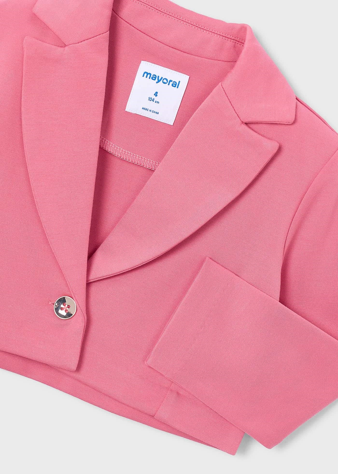 Mayoral Kız Çocuk Örme Ceket Pembe