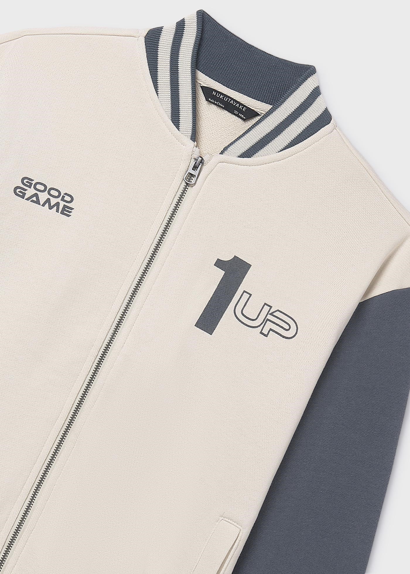 Mayoral Boys' College Jacket, Beige