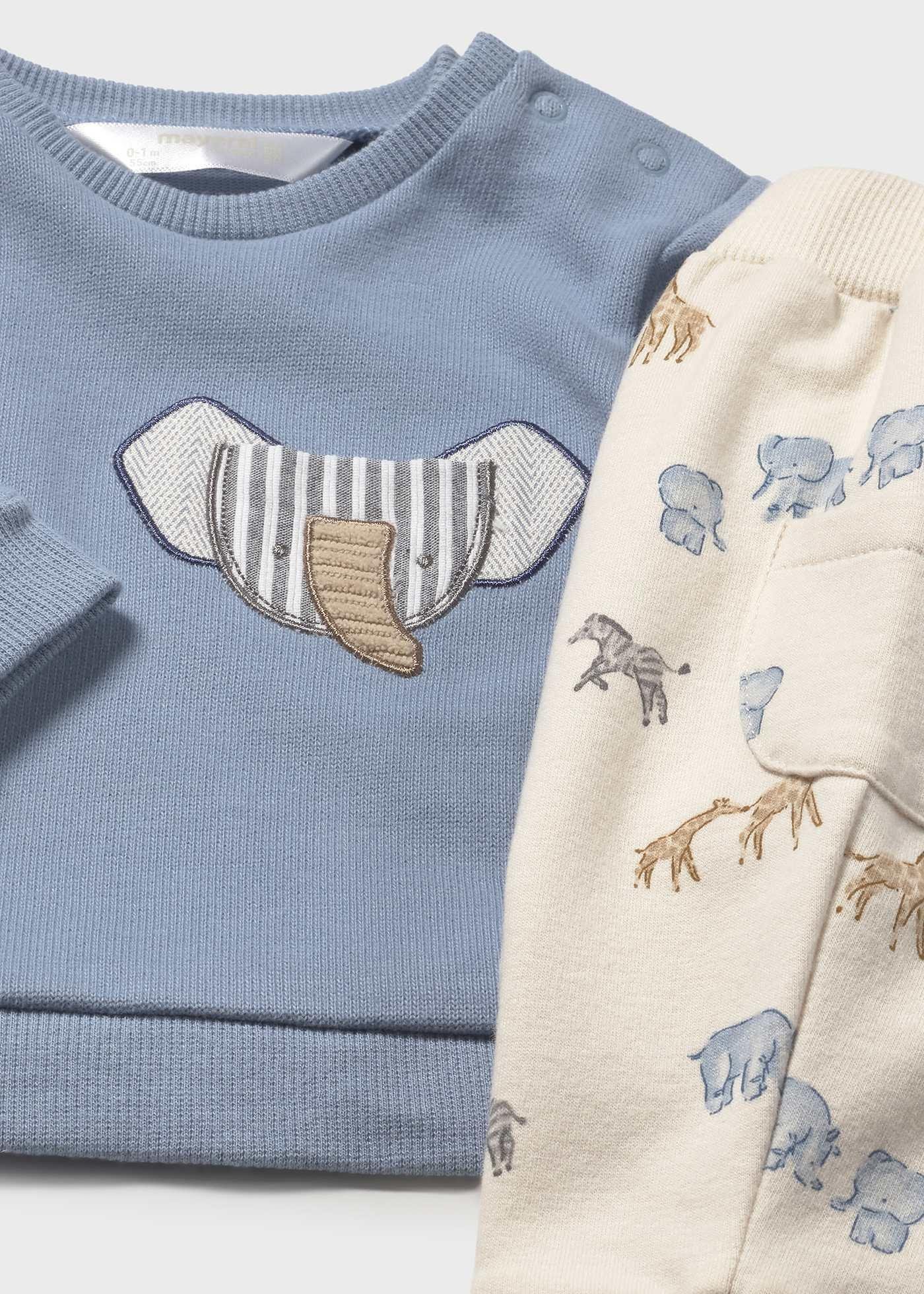 Mayoral Newborn Erkek Bebek Örme Set 4 Parçalı