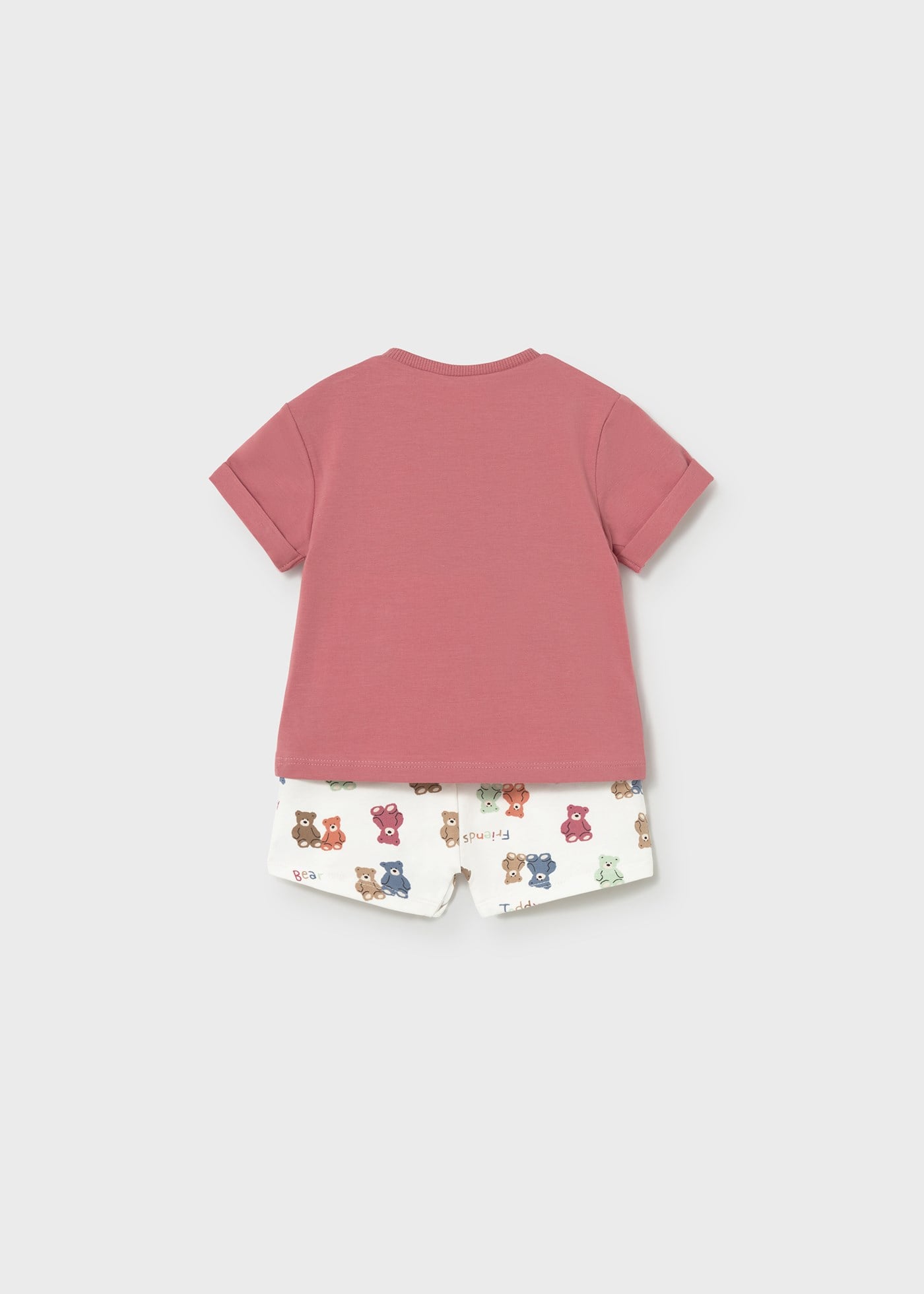 Mayoral Newborn Baby Boy Shorts Set Red