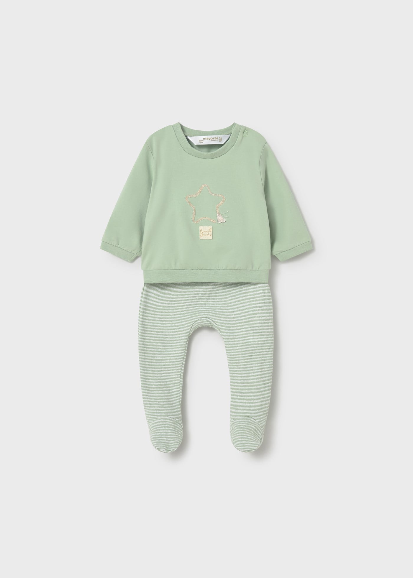 Mayoral Yenidoğan Erkek Bebek Better Cotton Eşofman Takım Yeşil