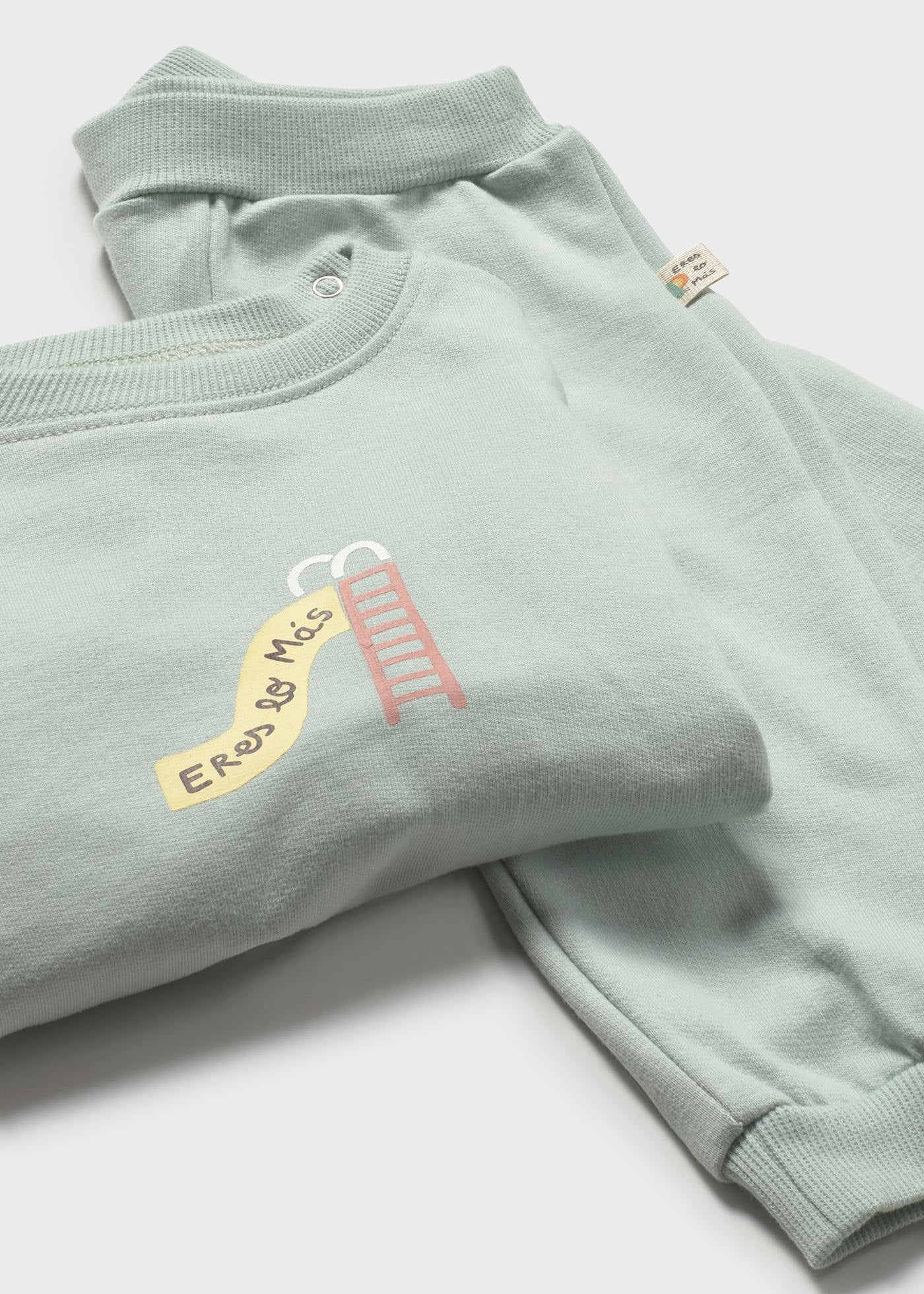 Mayoral Newborn Baby Tracksuit Set Green